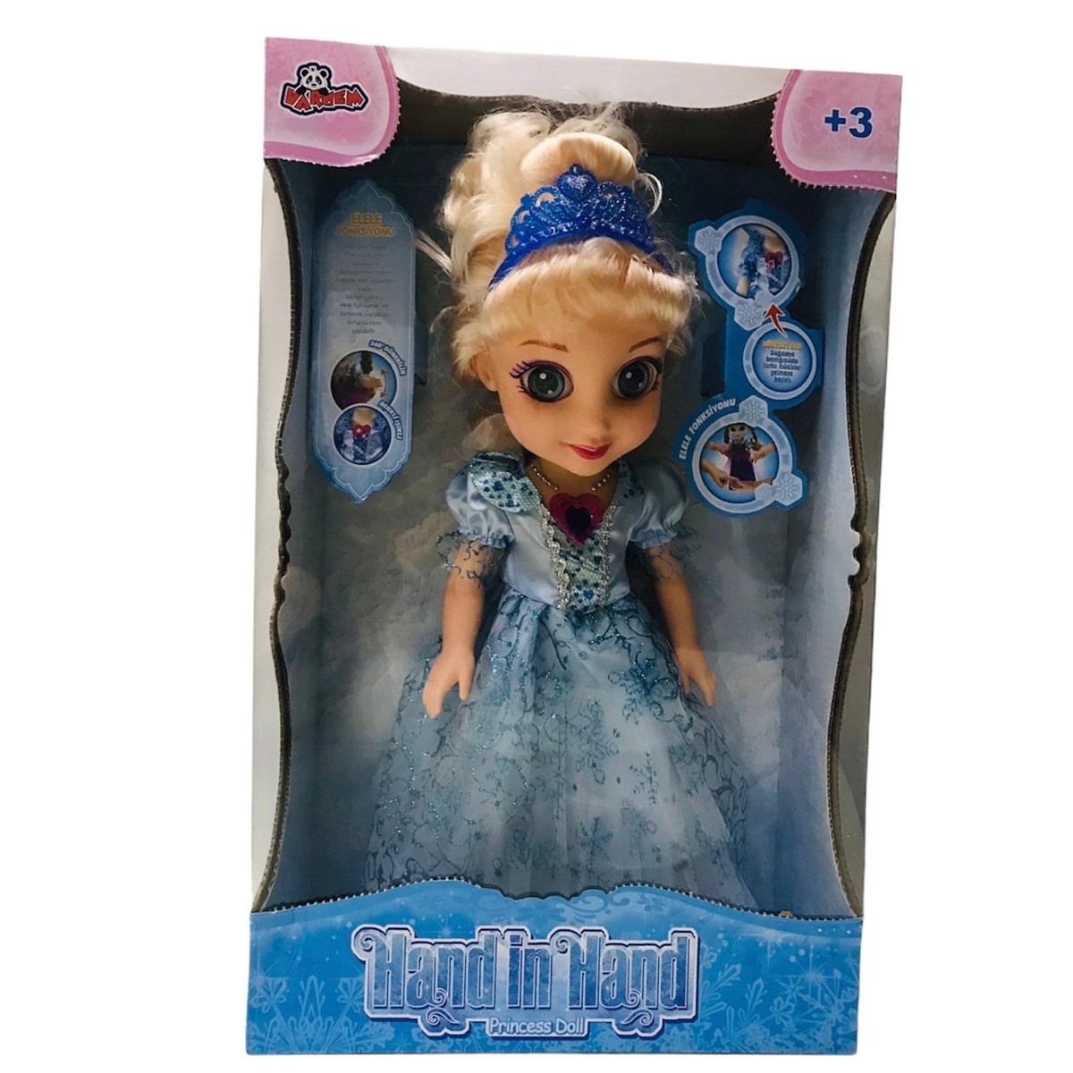 Vardem Karlar Ülkesi Frozen El Ele İnteraktif Fonksiyonlu Bebek