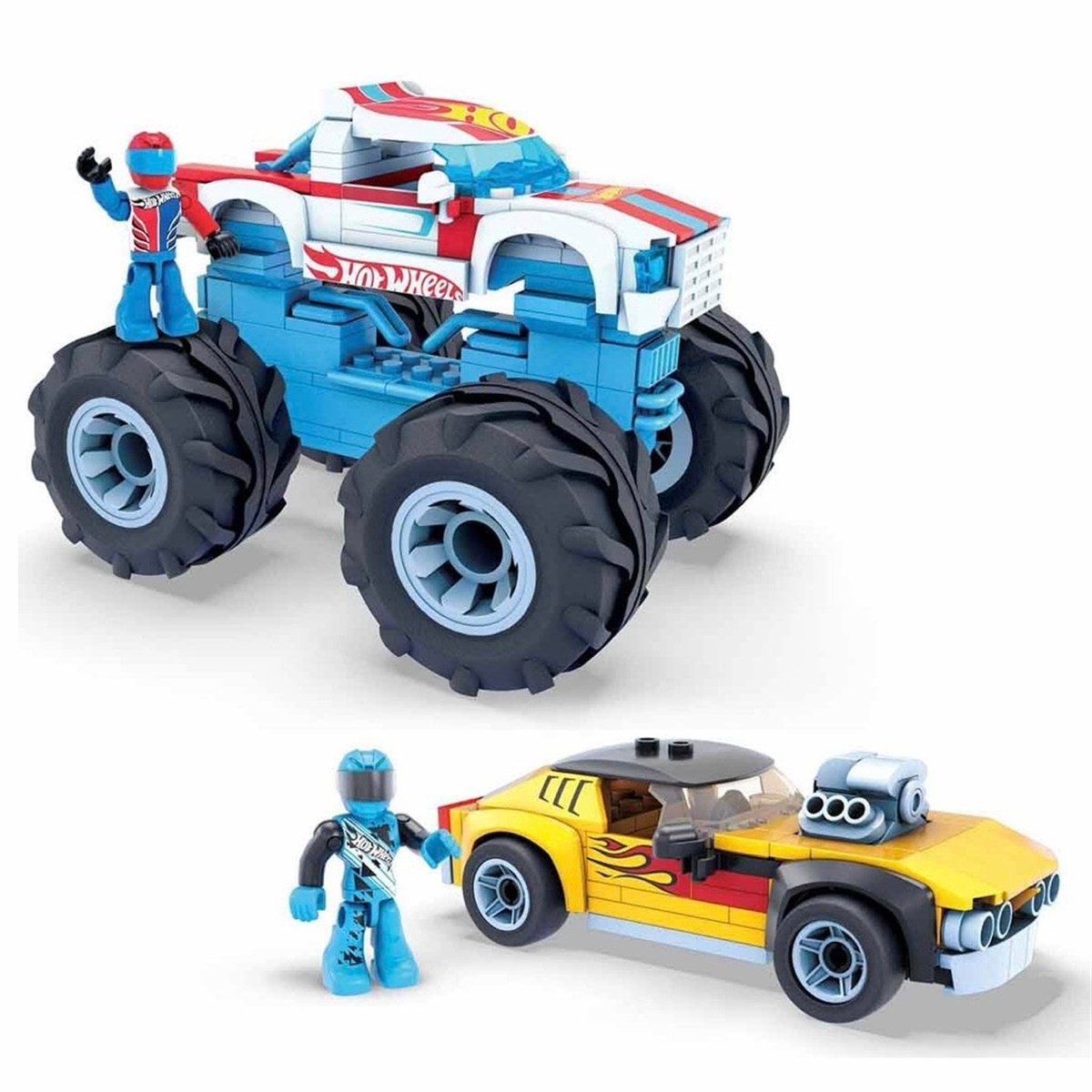 Hot Wheels Mega Construx İkili Yarış Paketi