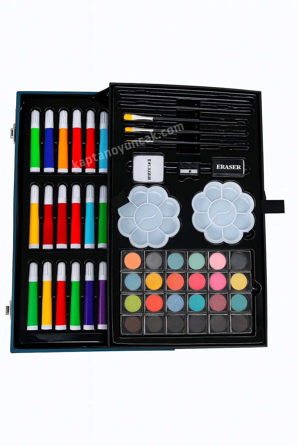 Metal Çantalı Pony Çocuk Boyama Oyun Seti