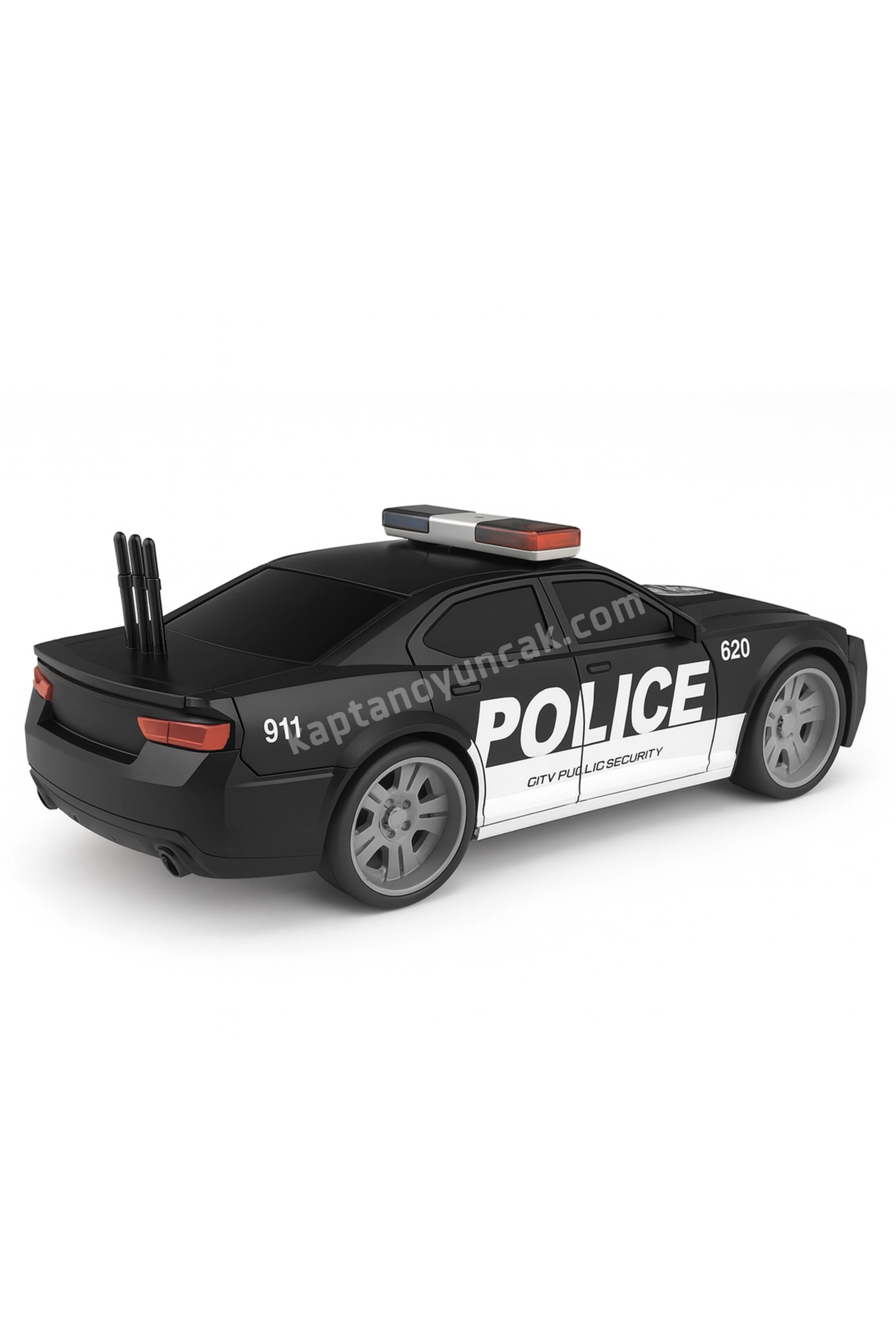 Sürtmeli Sesli Işıklı Polis Arabası