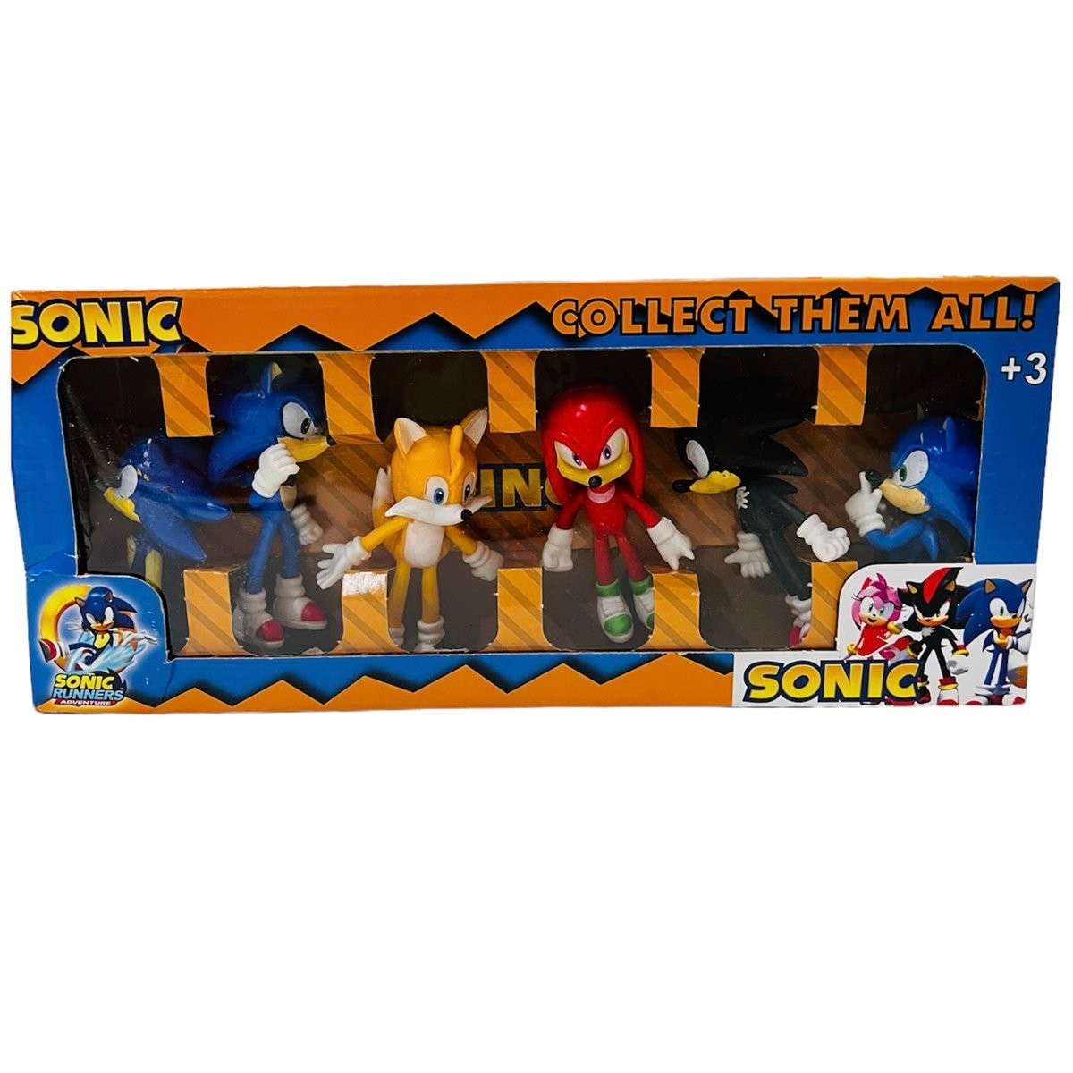Süper Sonic Figür ve Arkadaşları 6'lı Oyuncak