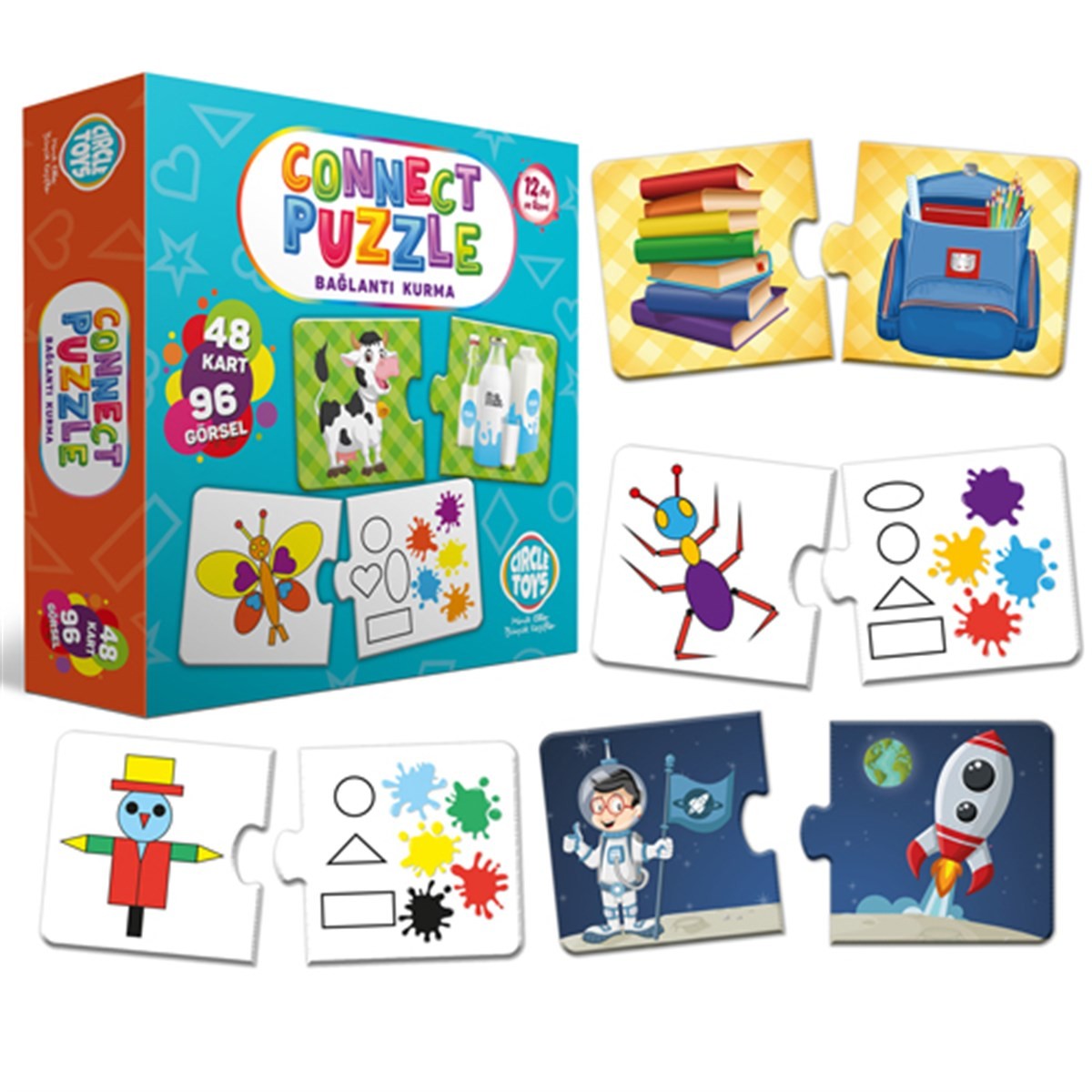 Circle Toys Connect Puzzle Bağlantı Kurma Oyunu