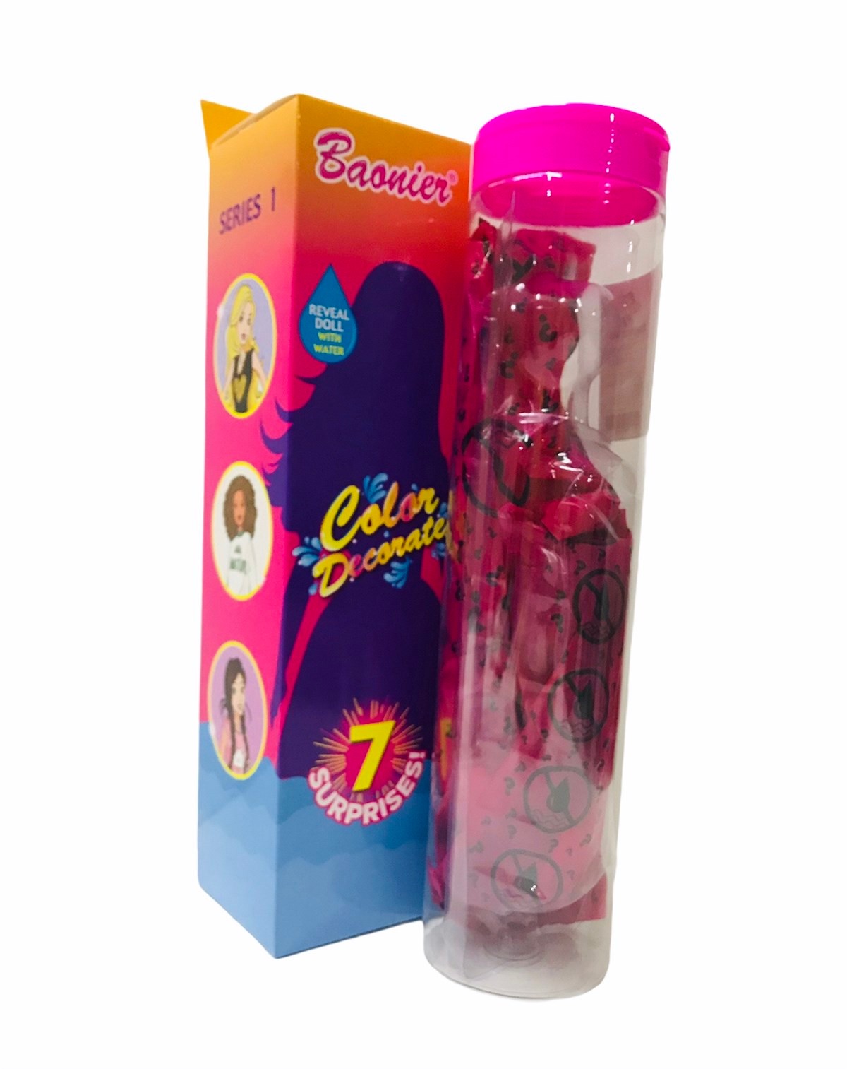 Renk Değiştiren Barbie Sürpriz Bebek