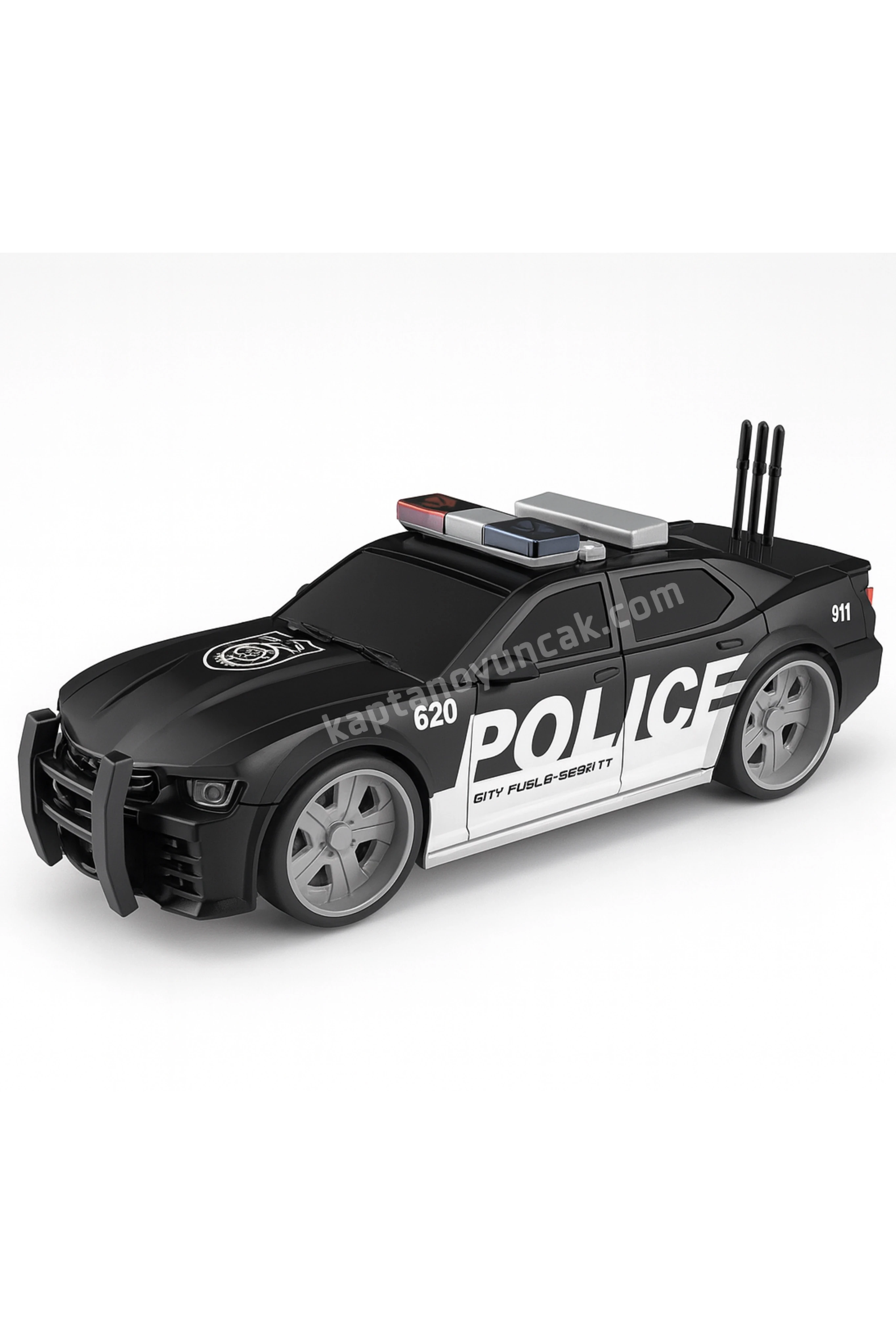 Sürtmeli Sesli Işıklı Polis Arabası