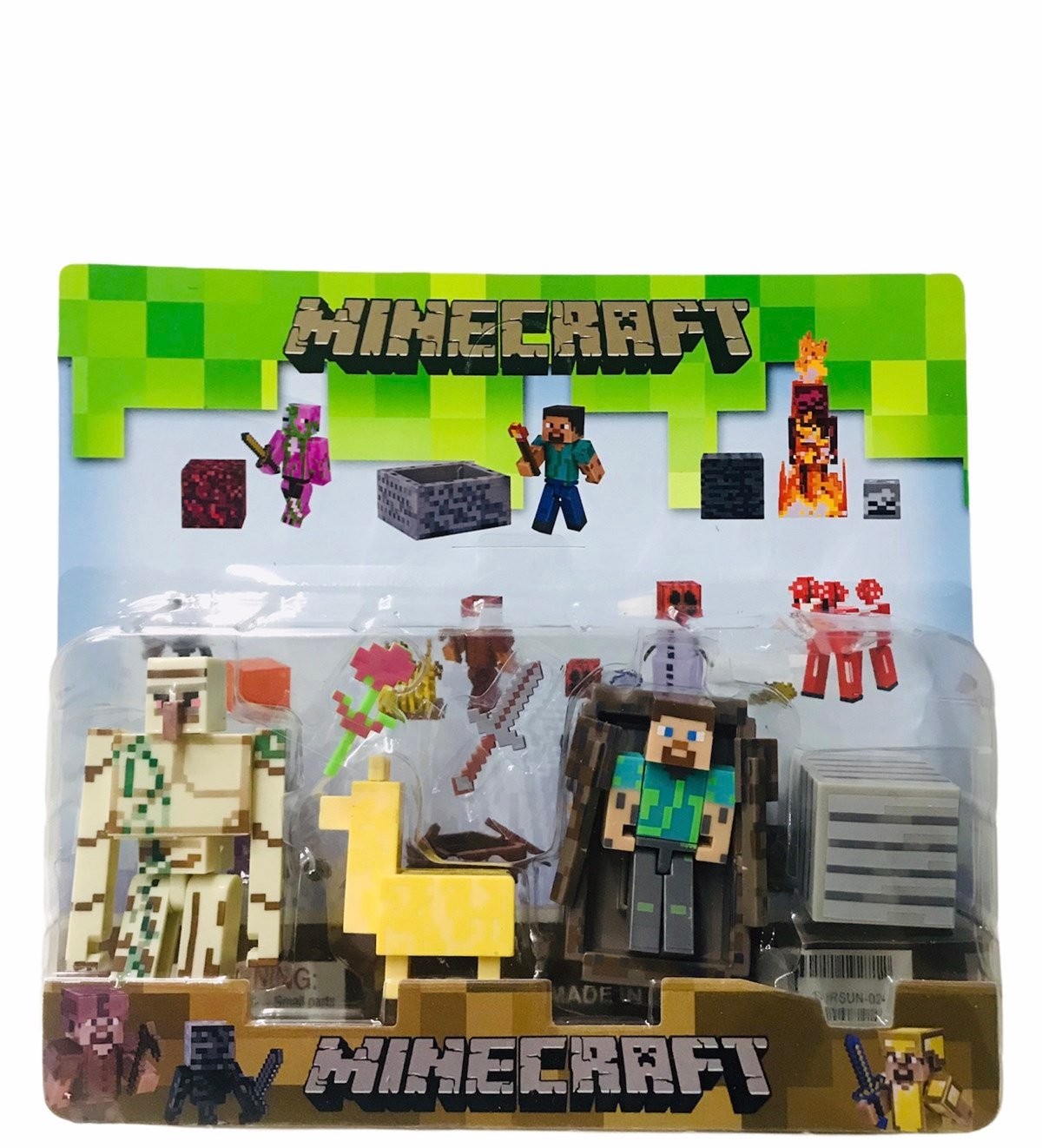 Minecraft Oyuncak Figür Karakterleri 7 Parça Oyuncak Seti