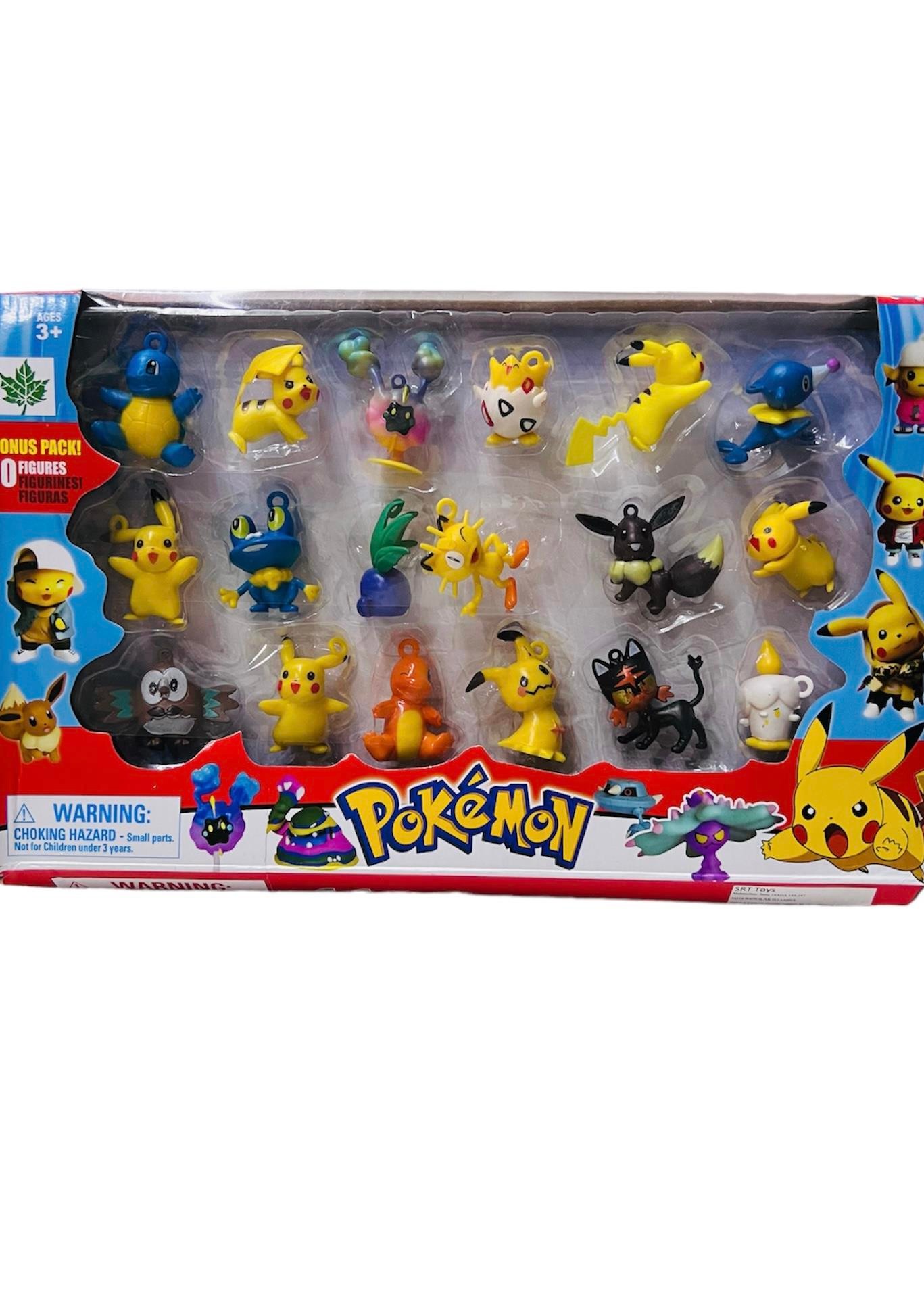 Pokemon Kahraman 18'li Figür Oyuncak Seti