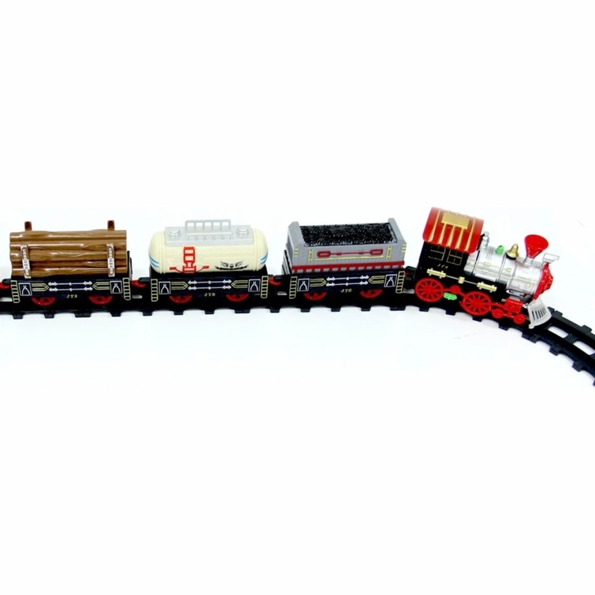 Can Pilli Tren Seti Büyük Vagonlar 18 Parça Oyuncak