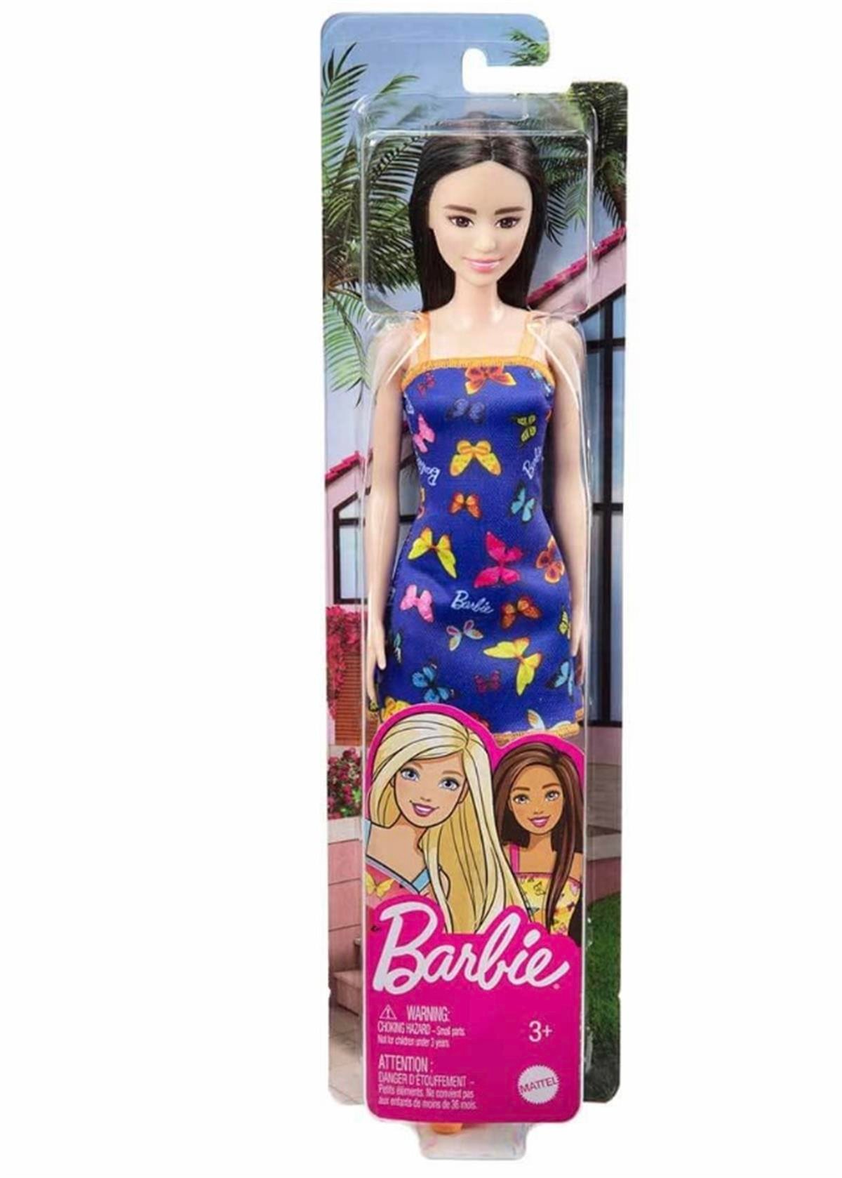 Barbie Şık Barbie Bebek - Mavi Kelebekli