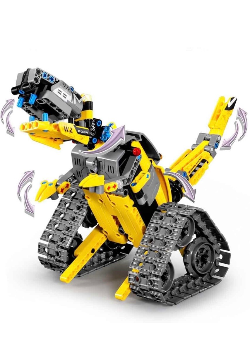 Master Uzaktan Kumandalı Robot ve Dinozor 434 Parça Lego