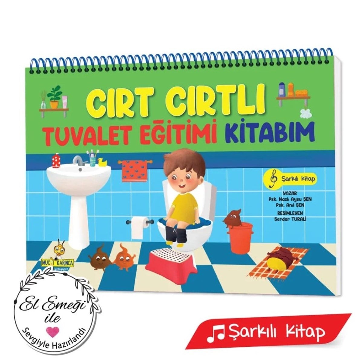 Cırt Cırtlı Tuvalet Eğitimi Kitabım