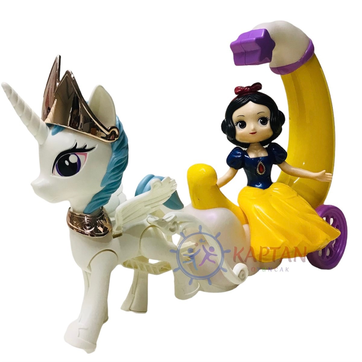 Pony Hareketli Yürüyen Prenses Bebek Oyun Seti