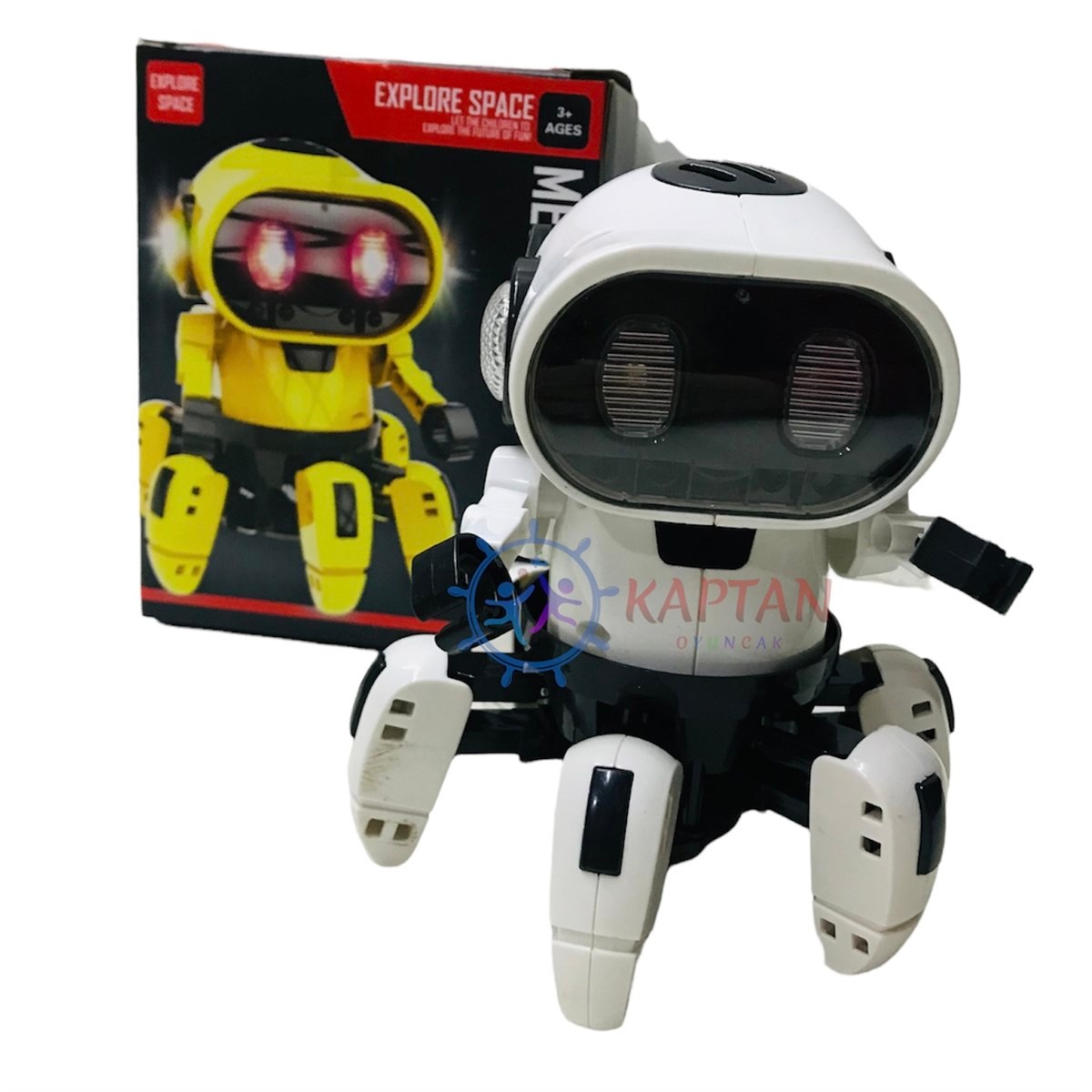 Can Hareketli Sesli Işıklı Robot Oyuncak
