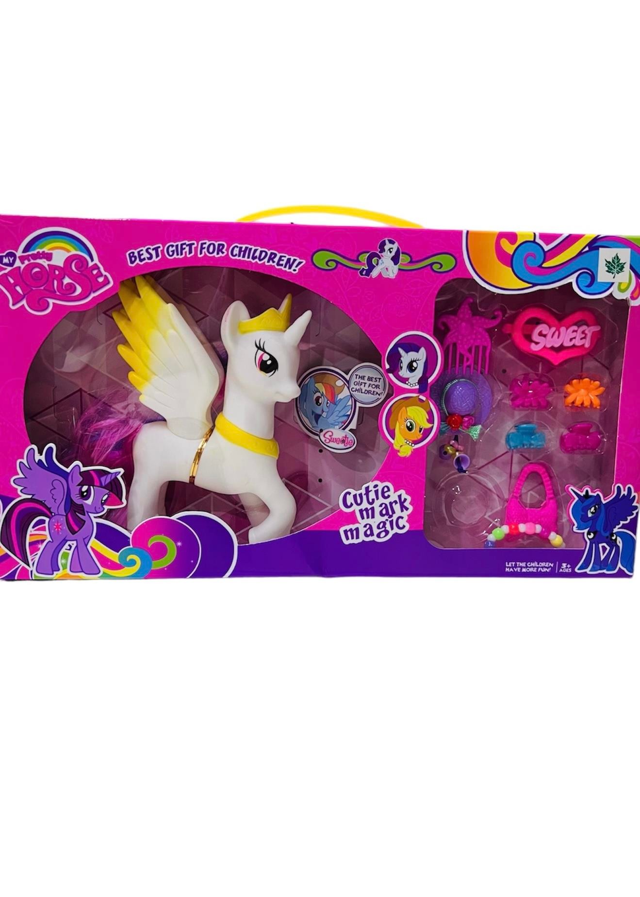 My Little Pony Aksesuarlı Büyük Boy Pony Oyuncak Seti