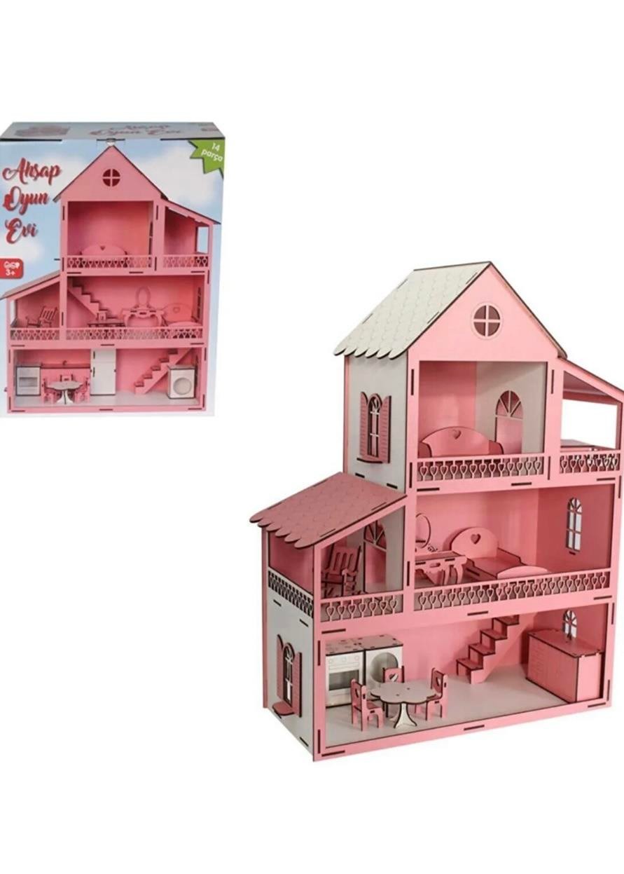 Okutan Hobi 3 Katlı Eşyalı Ahşap Ev