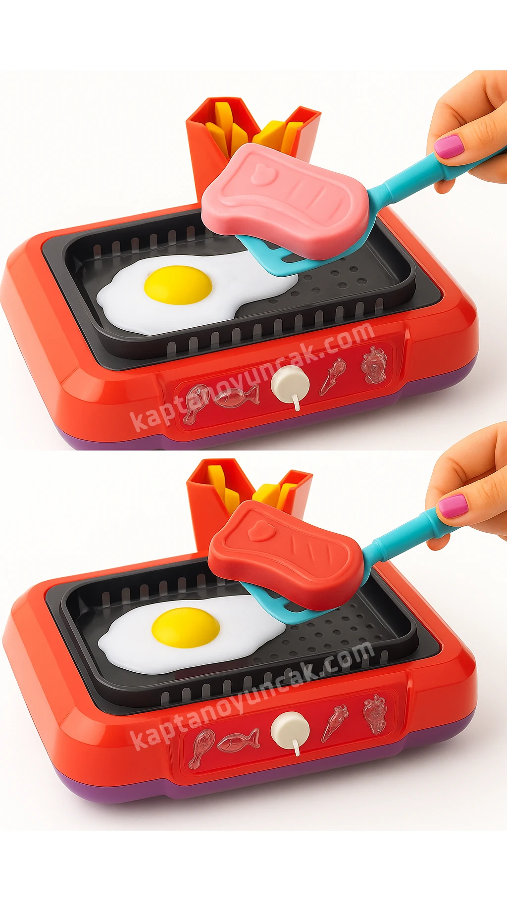 Renk Değiştiren Magic Chef Barbekü Mangal Ocak Oyun Seti