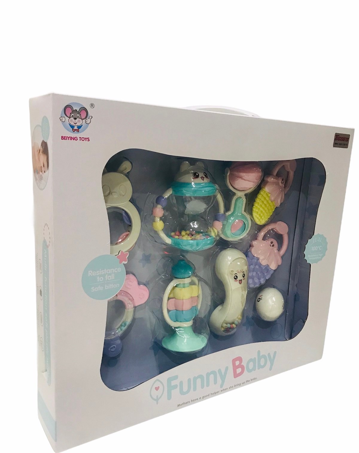 Funny Baby Çıngırak Seti 9 Parça Eğitici Öğretici Oyuncak