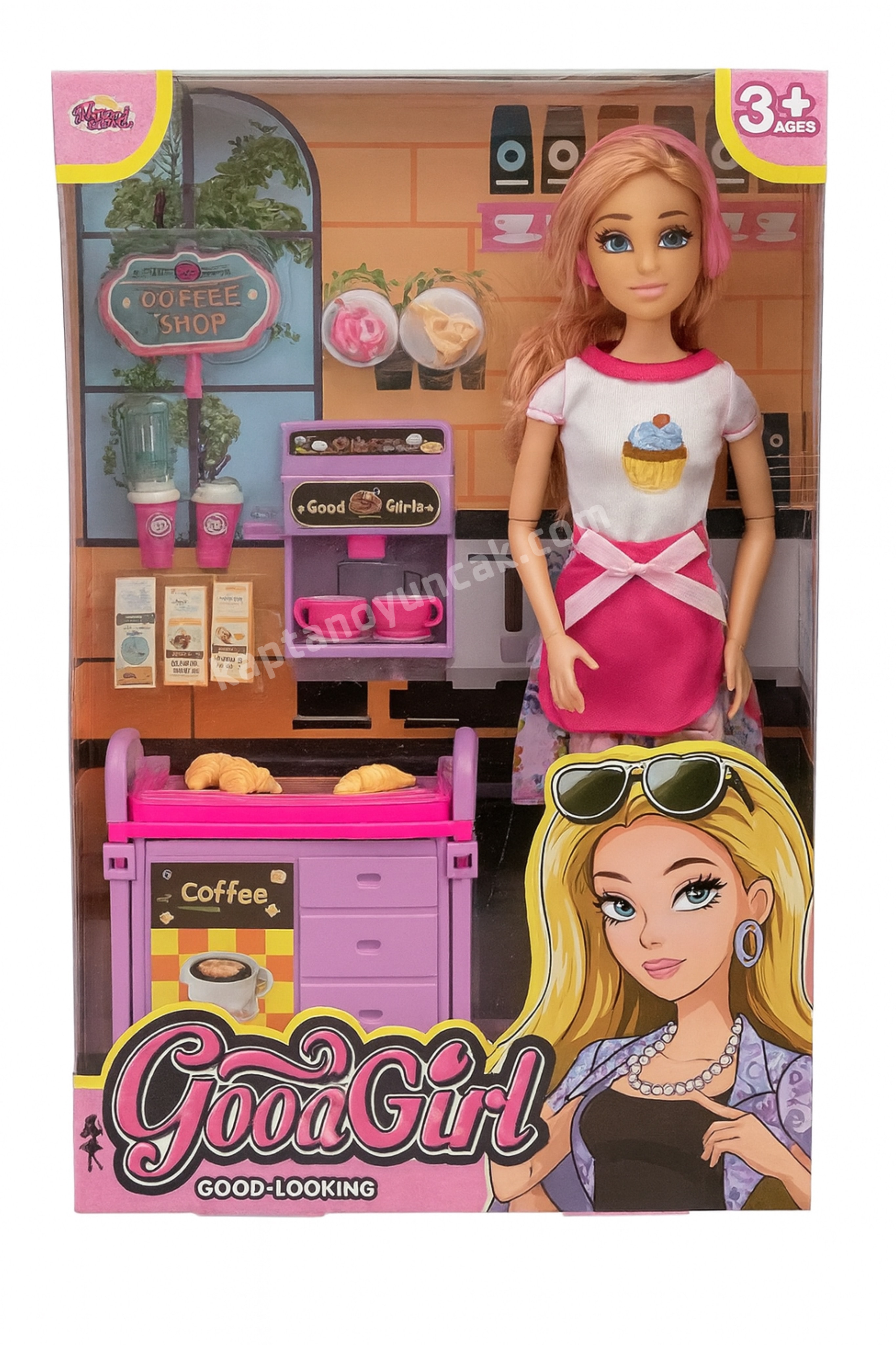 Good Girl Kafe İşleten Bebek Oyun Seti