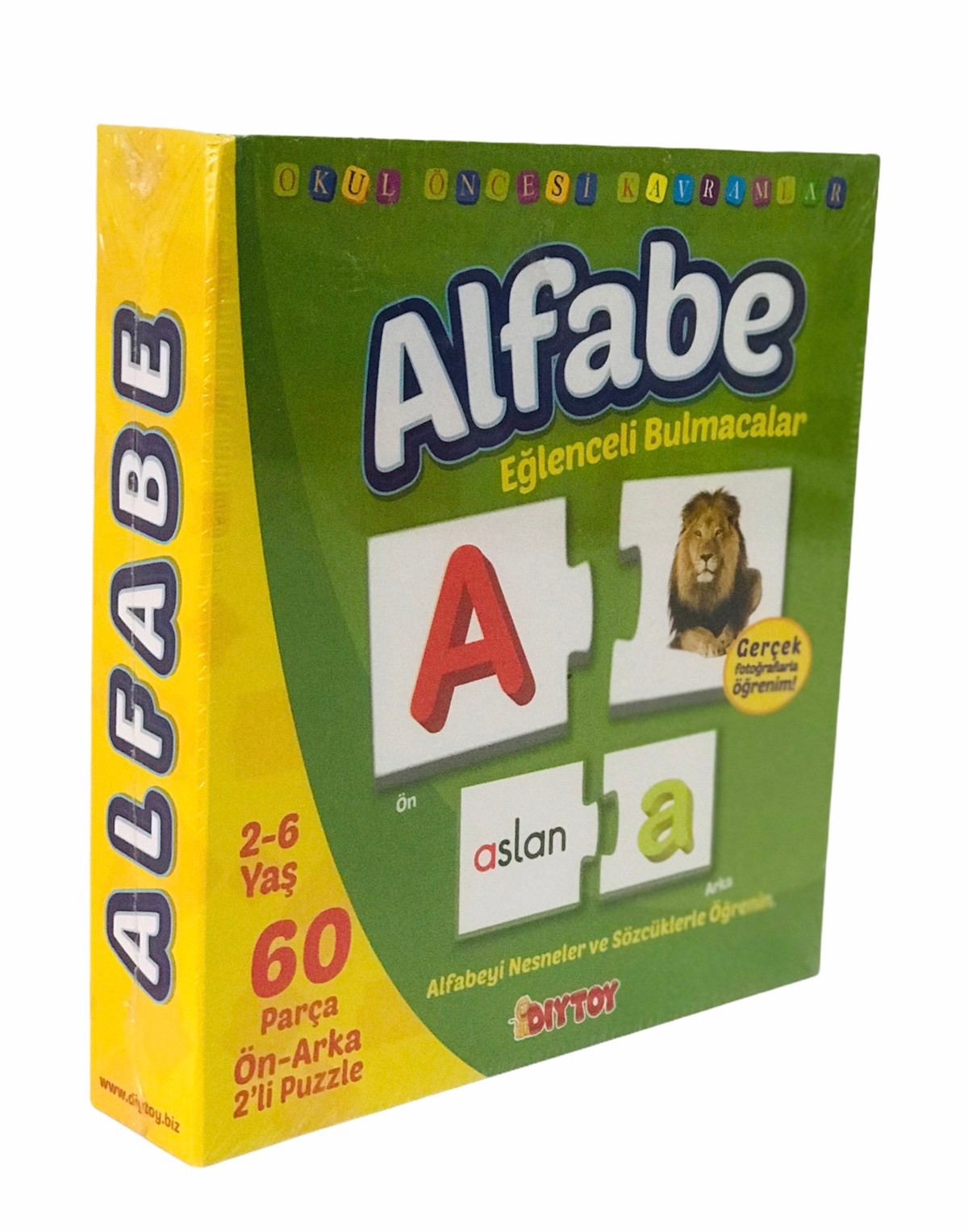 Alfabe Eğlenceli Bulmacalar Eğitici Oyuncak