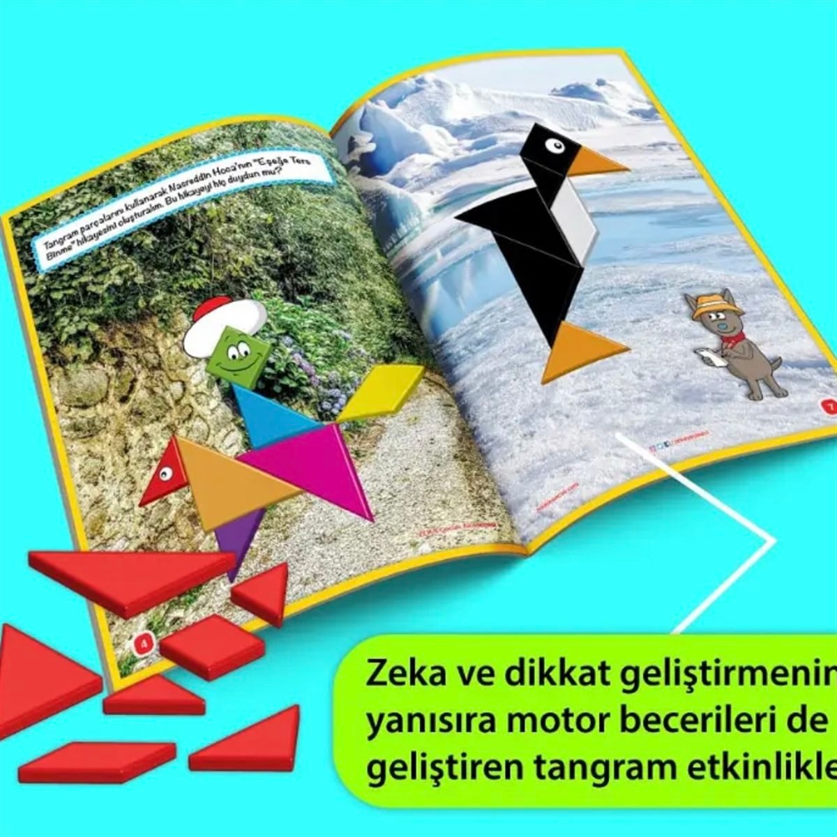 2-4 Yaş Zeka ve Dikkat Geliştirme Seti (Zeka Testleri, Dil Gelişimi, İnce Motor, Mantıksal Düşünme, Bilişsel Beceriler)