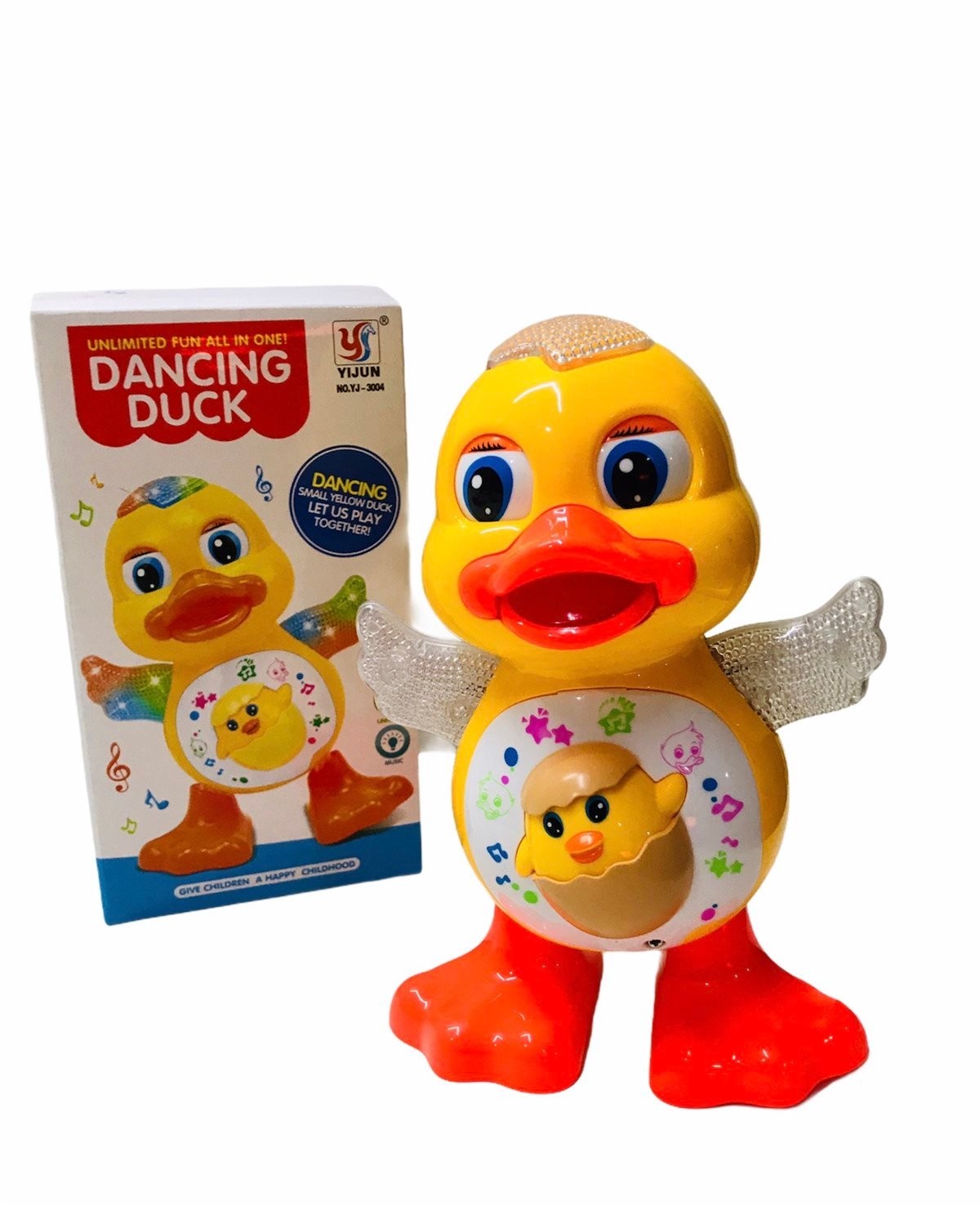 Dans Eden Işıklı Ördek Oyuncak