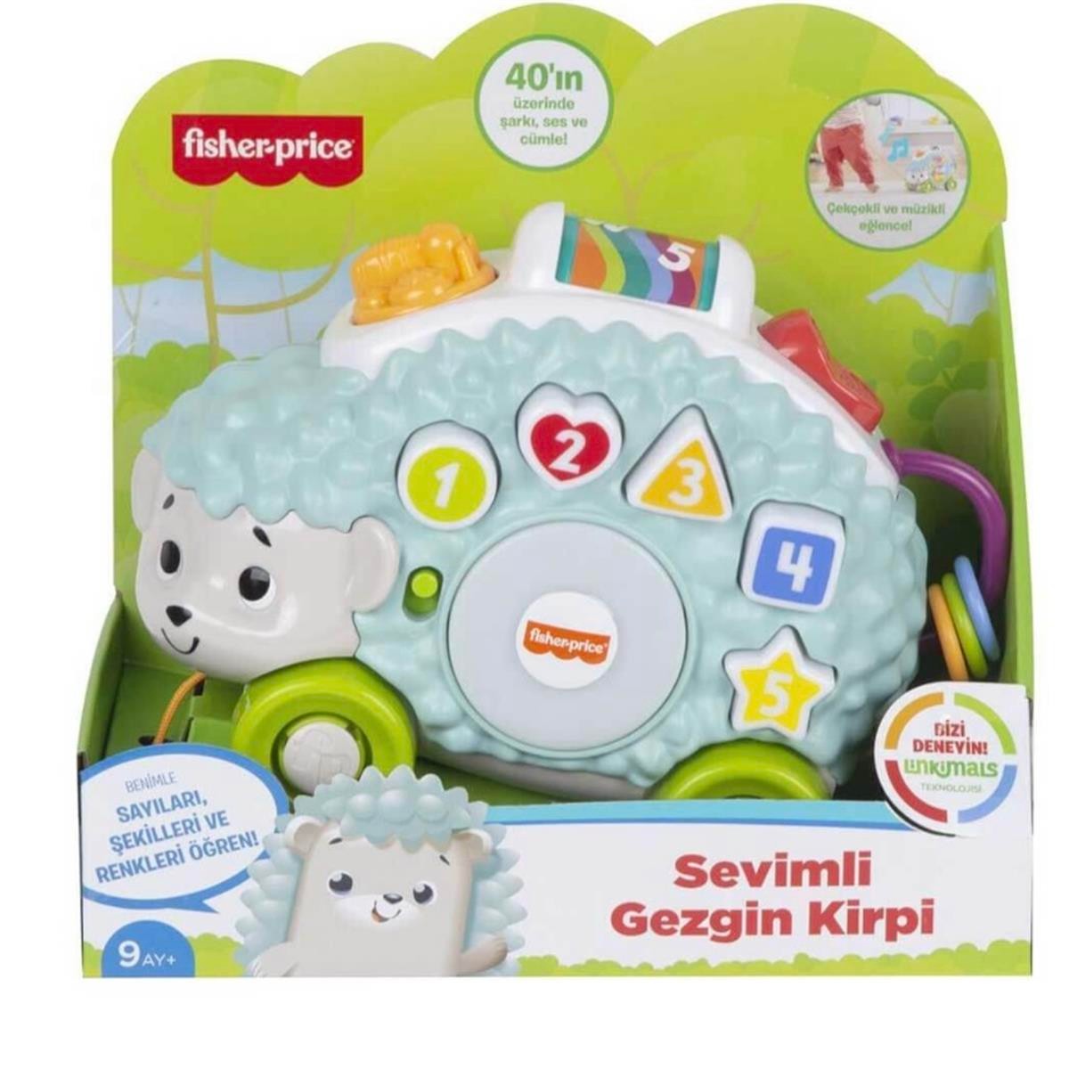 Fisher Price Linkimals Sevimli Gezgin Kirpi Türkçe GJB12