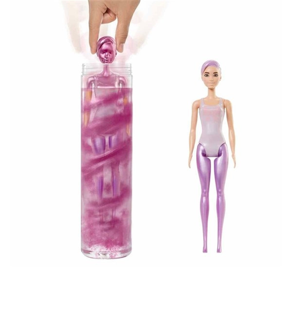 Renk Değiştiren Barbie Sürpriz Bebek