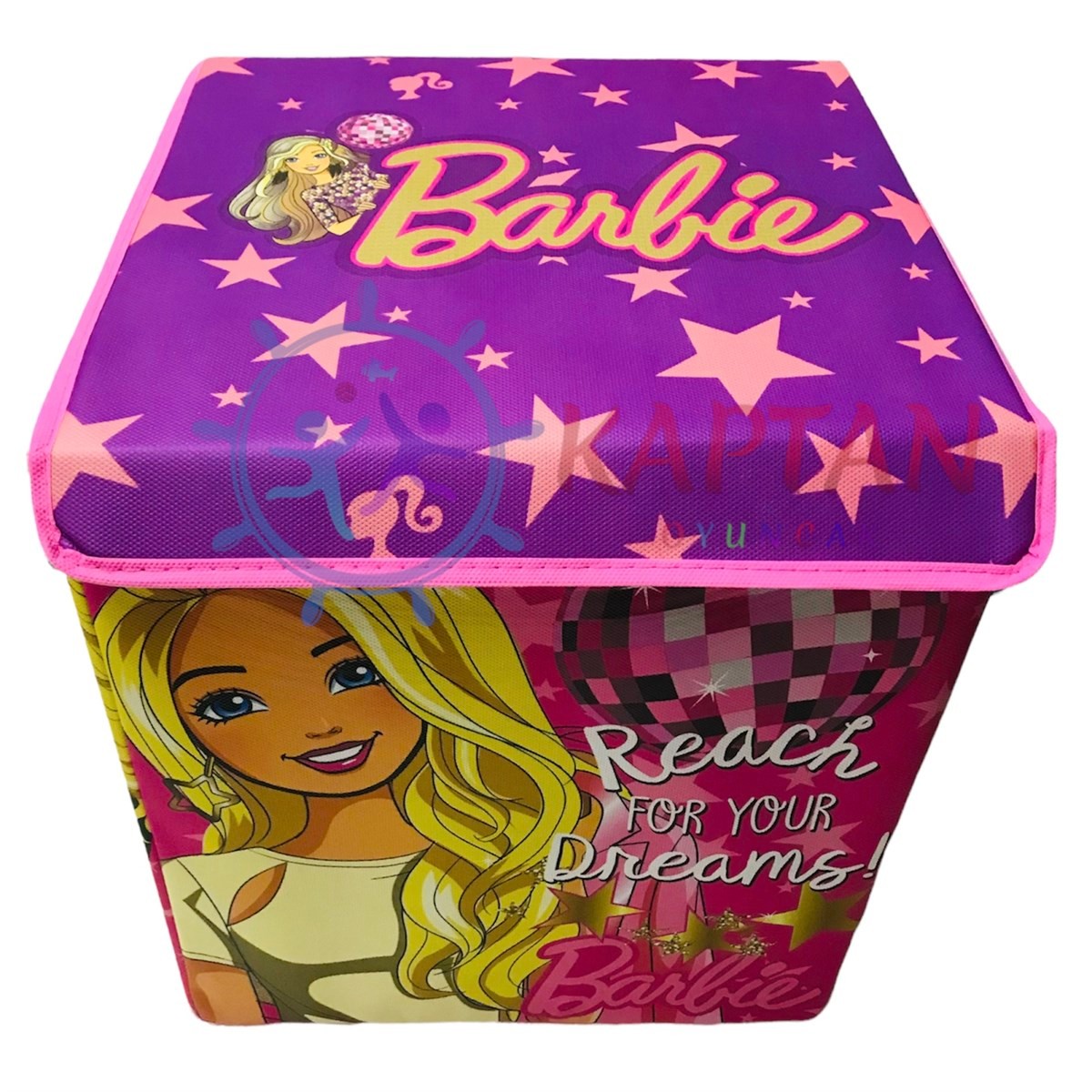 Barbie Oyuncak Sepeti - Oyuncak Saklama Kutusu