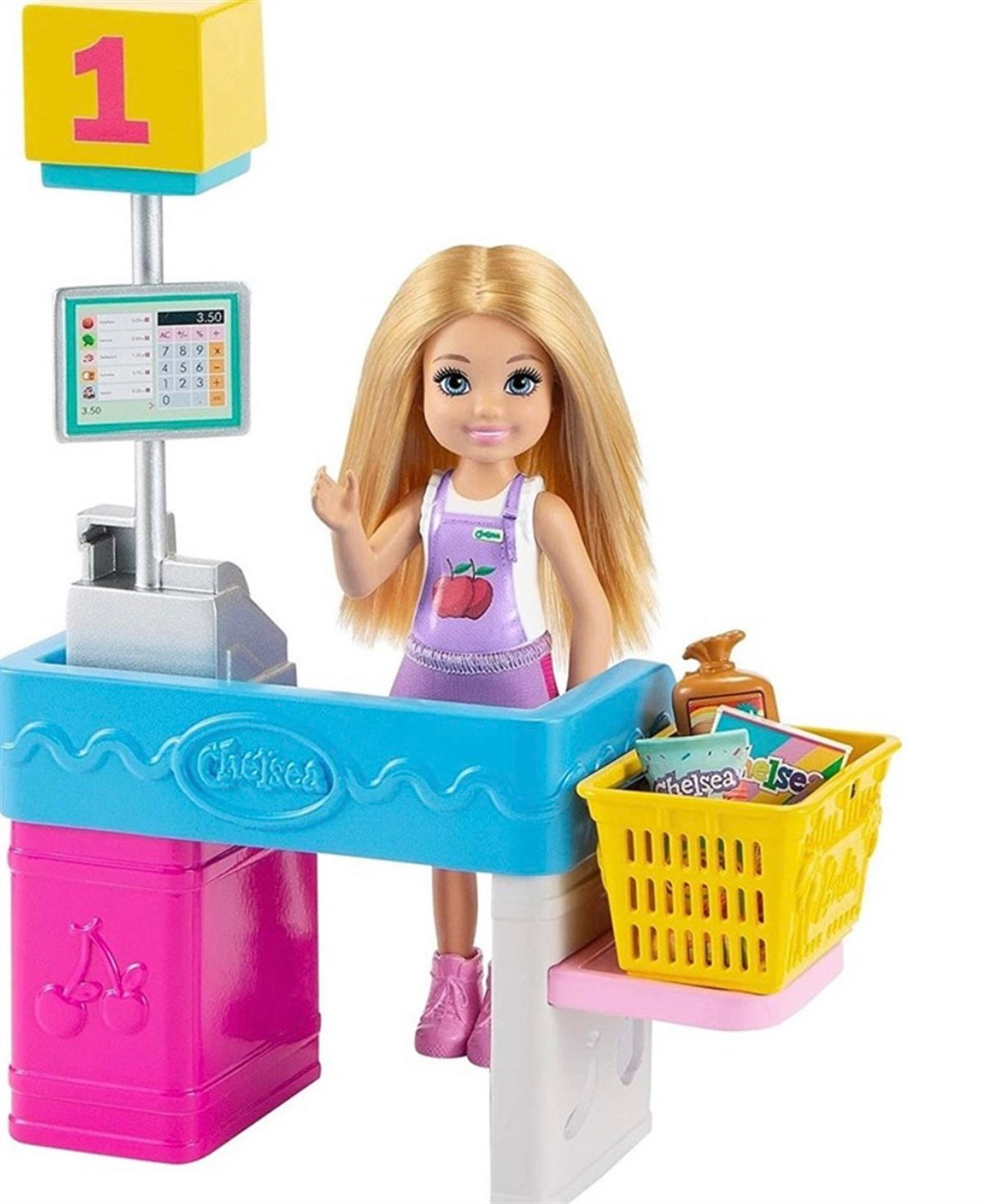 Barbie Chelsea Market Çalışanı ve Oyun Seti