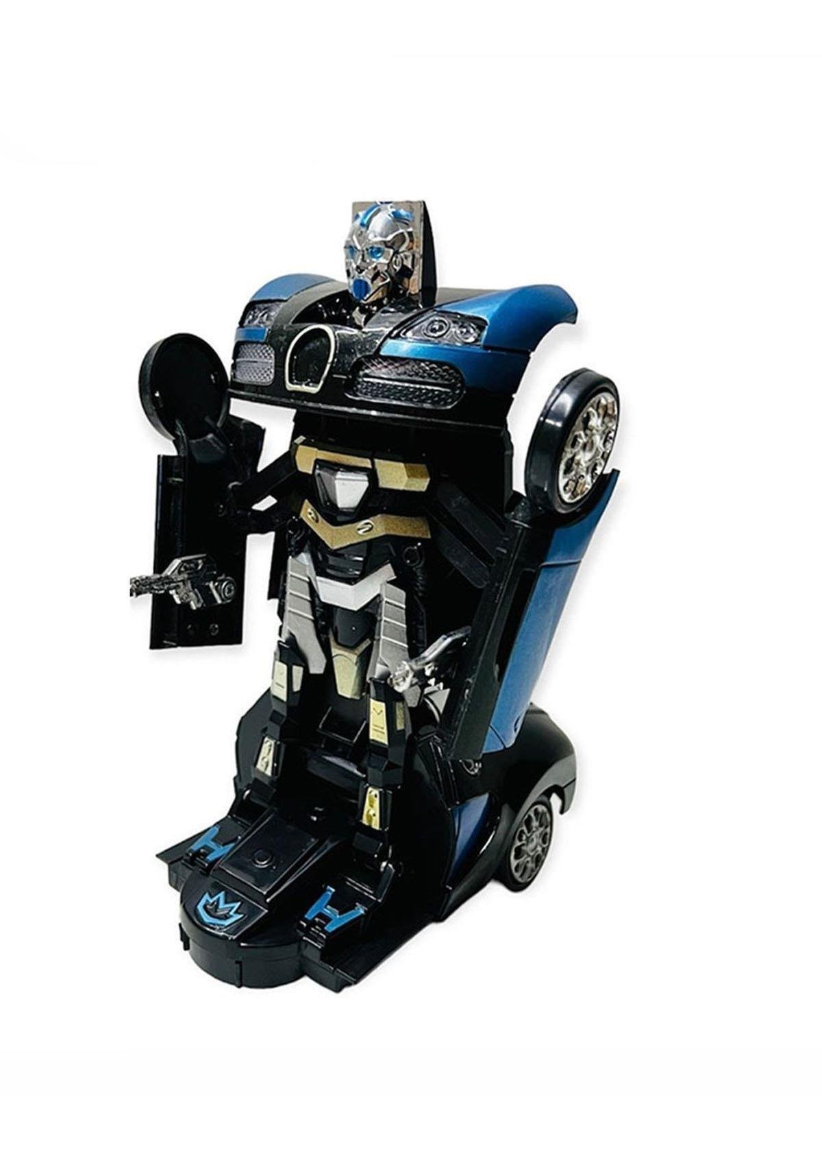 Transformers Robota Dönüşen Pilli Bugatti Oyuncak Araba