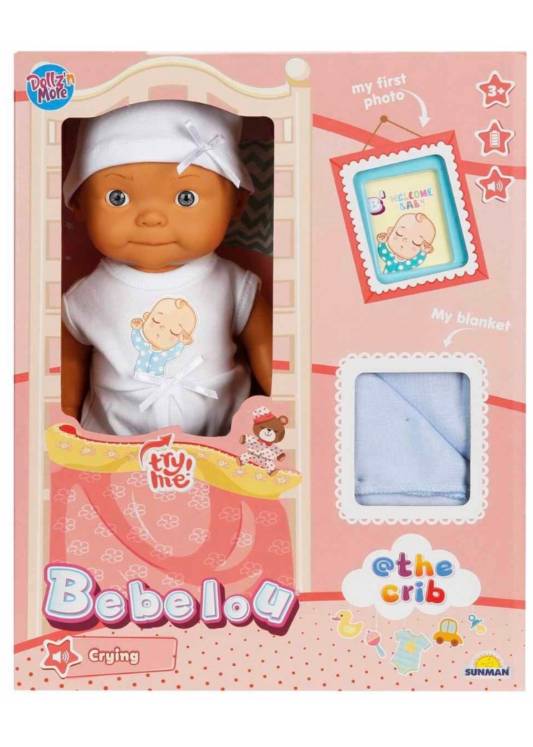 Bebelou Sesli Hoş Geldin Bebeği 30 cm