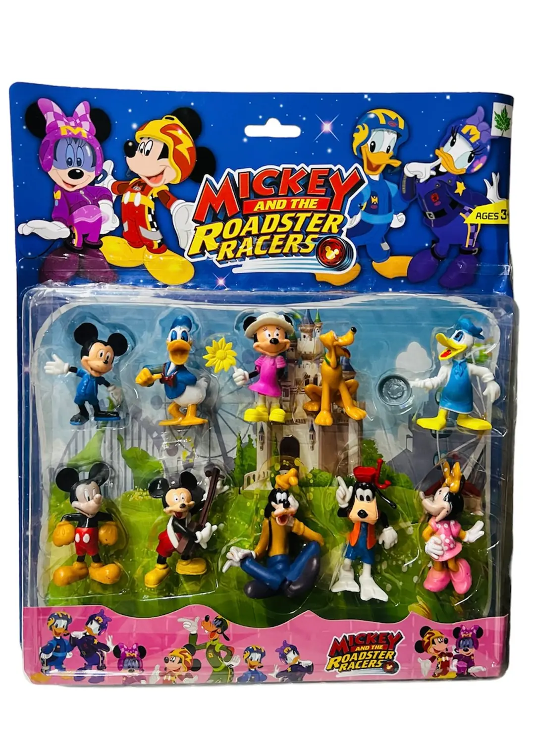 Mickey Mouse Disney 10'lu Figür Oyuncak Seti - Kaptan Oyuncak