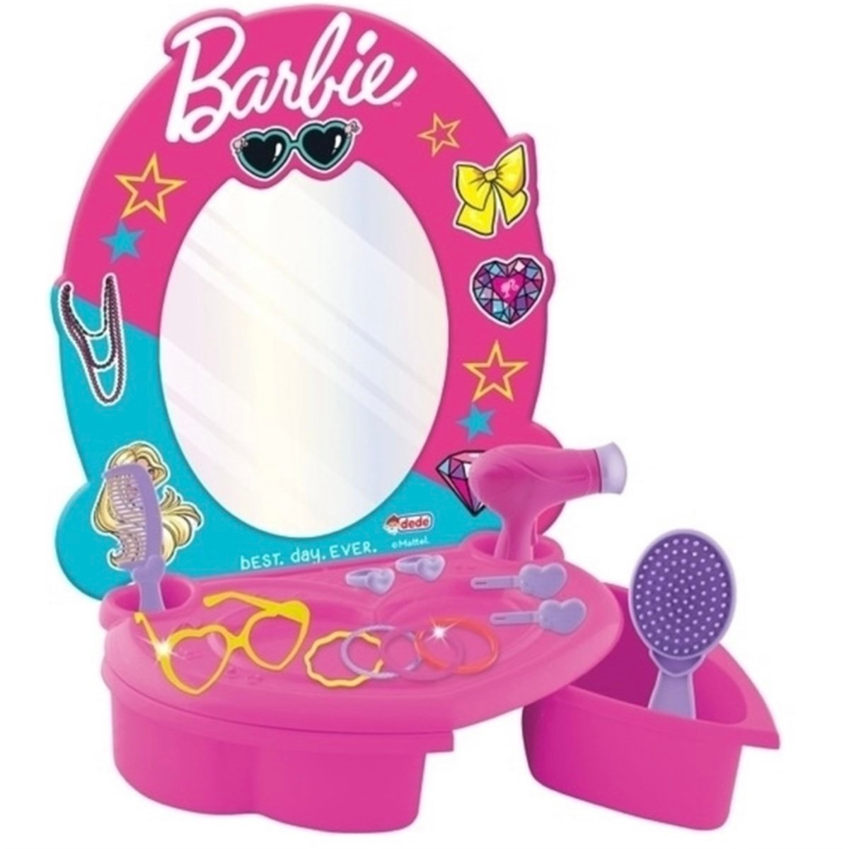 Dede Barbie Güzellik Oyun Salonu 16 Parça