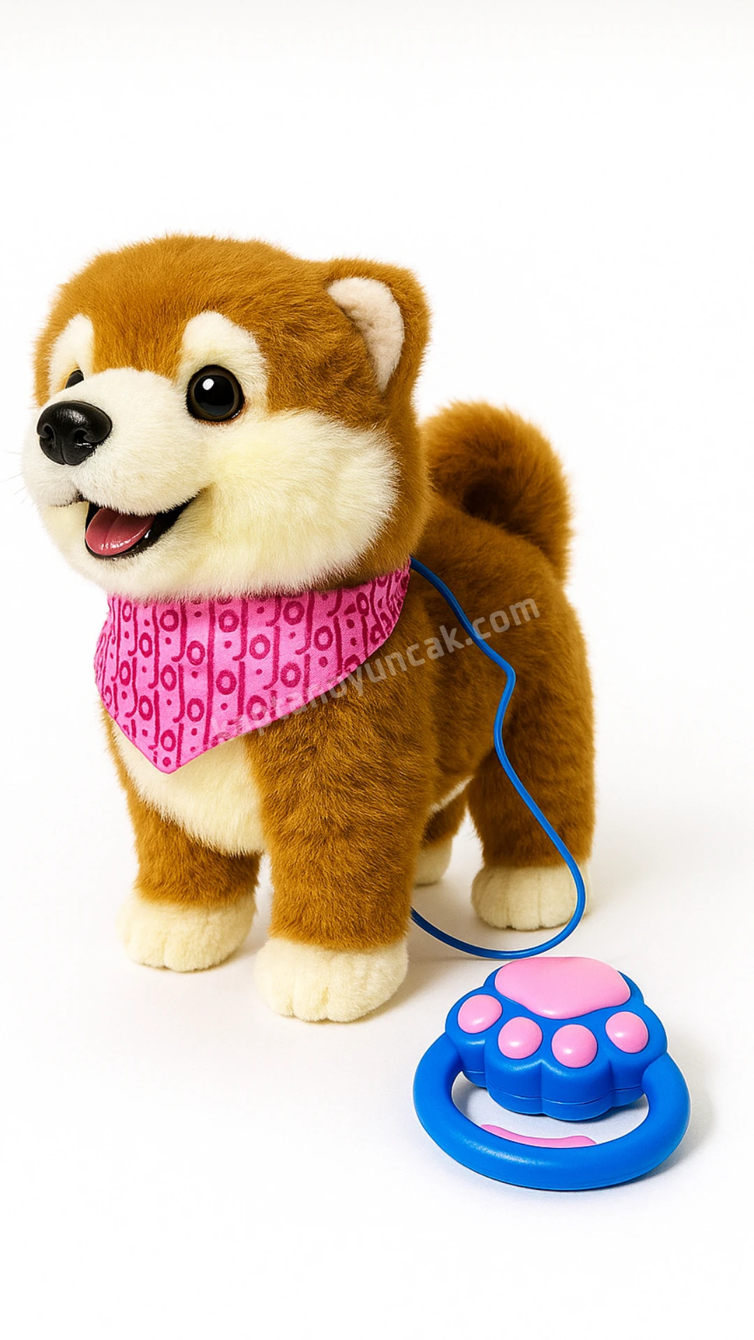 Tasmalı Dil Çıkartan Sesli Hareketli Süslü Köpek Büyük Boy #2