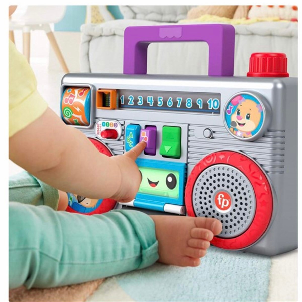 Fisher Price Eğlen ve Öğren Müzik Kutusu Türkçe Konuşan Aktivite Oyuncağı GYC04