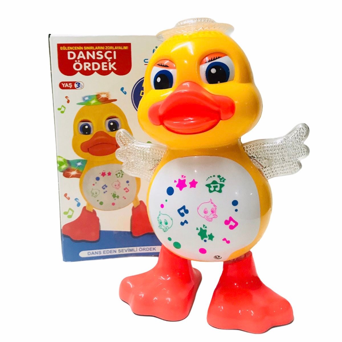 Dans Eden Dansçı Ördek Sesli Işıklı Oyuncak