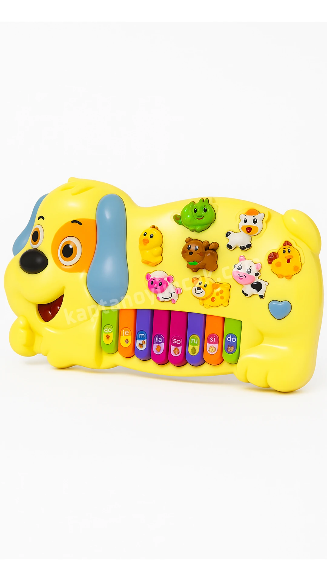Çiftlik Hayvan Sesli Eğitici Bebek Piyano Oyuncak - Köpek