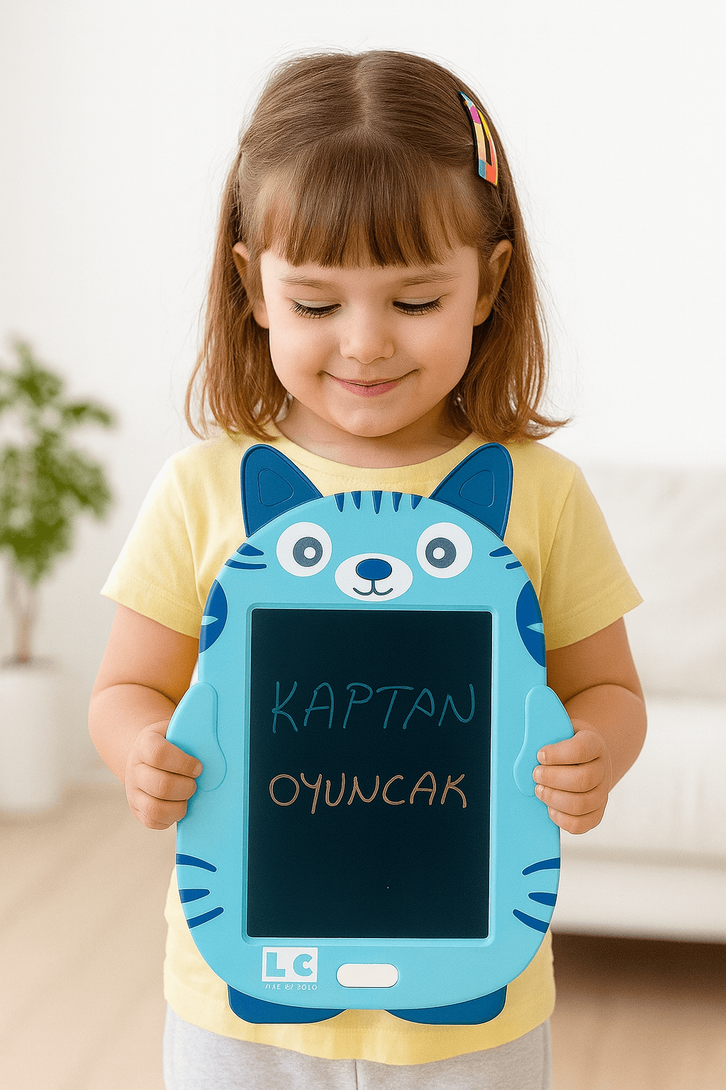 Sevimli Kedi Renkli Ekranlı Dijital Çizim Tableti 8,5 inç
