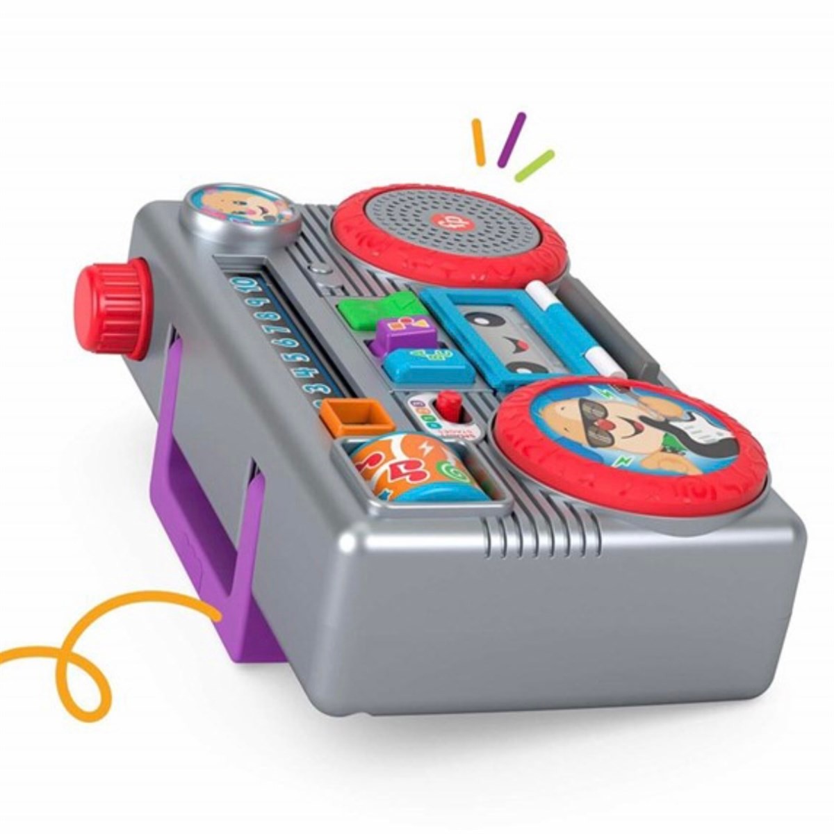 Fisher Price Eğlen ve Öğren Müzik Kutusu Türkçe Konuşan Aktivite Oyuncağı GYC04