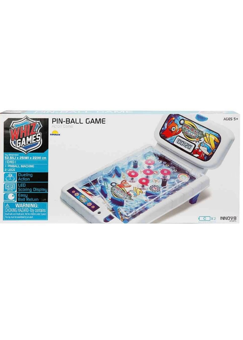 Işıklı ve Sesli Pinball Oyunu