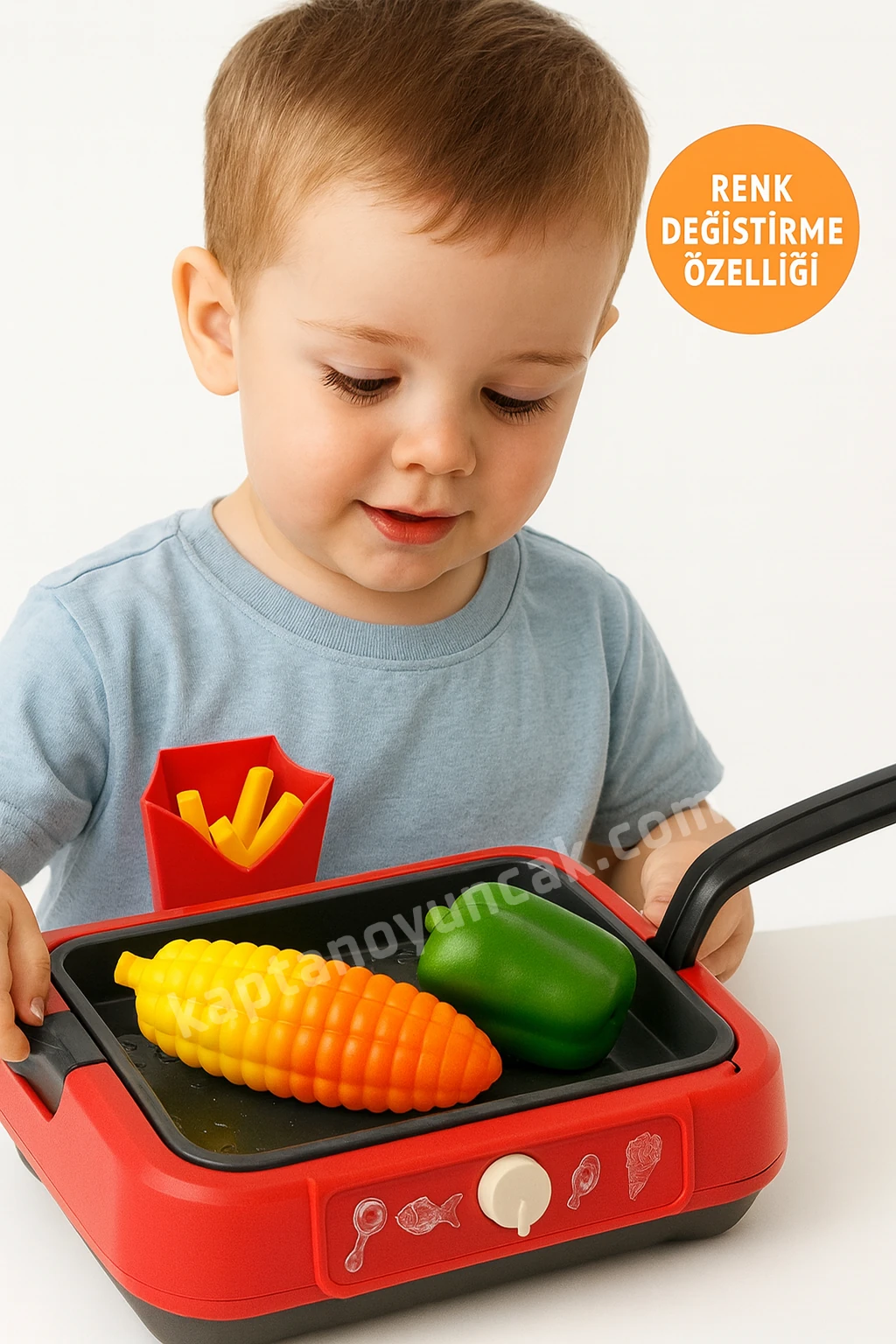 Renk Değiştiren Magic Chef Barbekü Mangal Ocak Oyun Seti