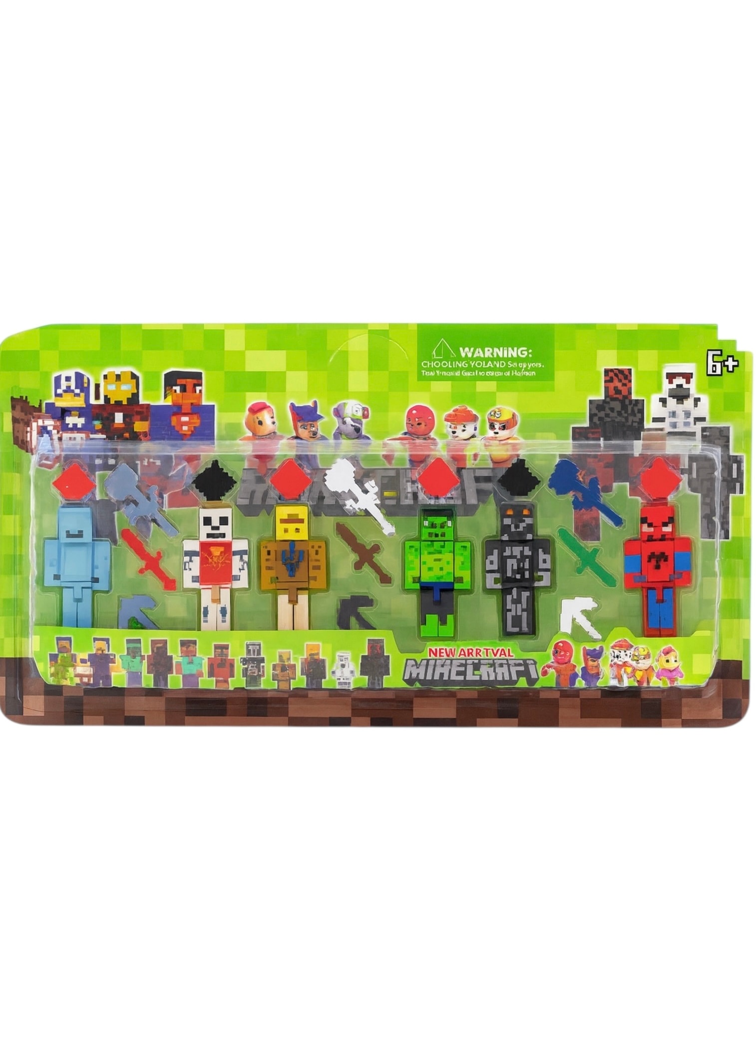 Minecraft Oyuncak Figürleri 12 Parça