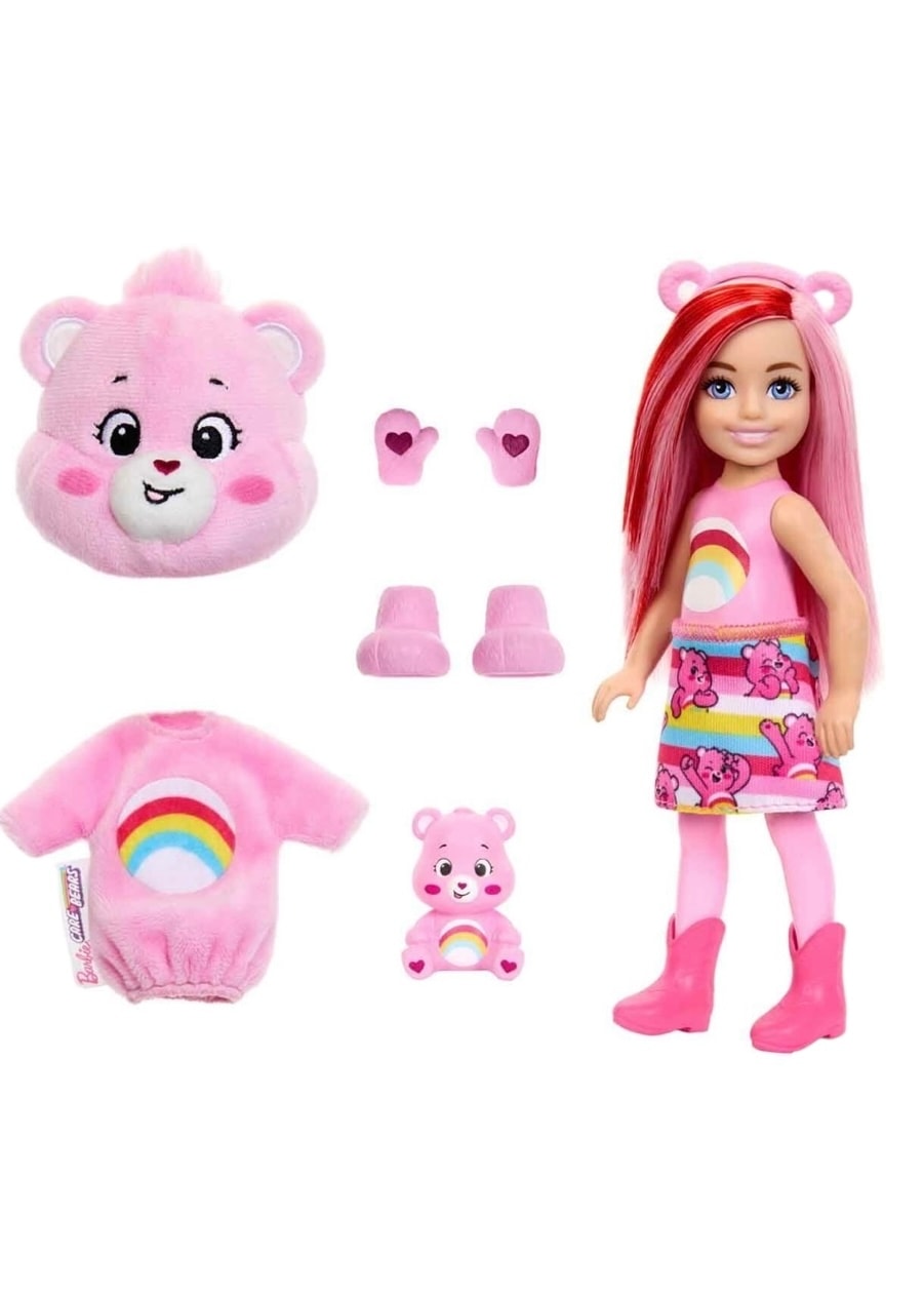 Barbie Cutie Reveal Sevimli Ayıcıklar Bebek Serisi Sürpriz Paket JCN97