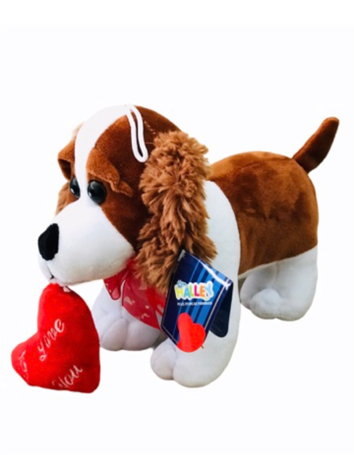 Halley 20 Cm Peluş Kalpli Köpek