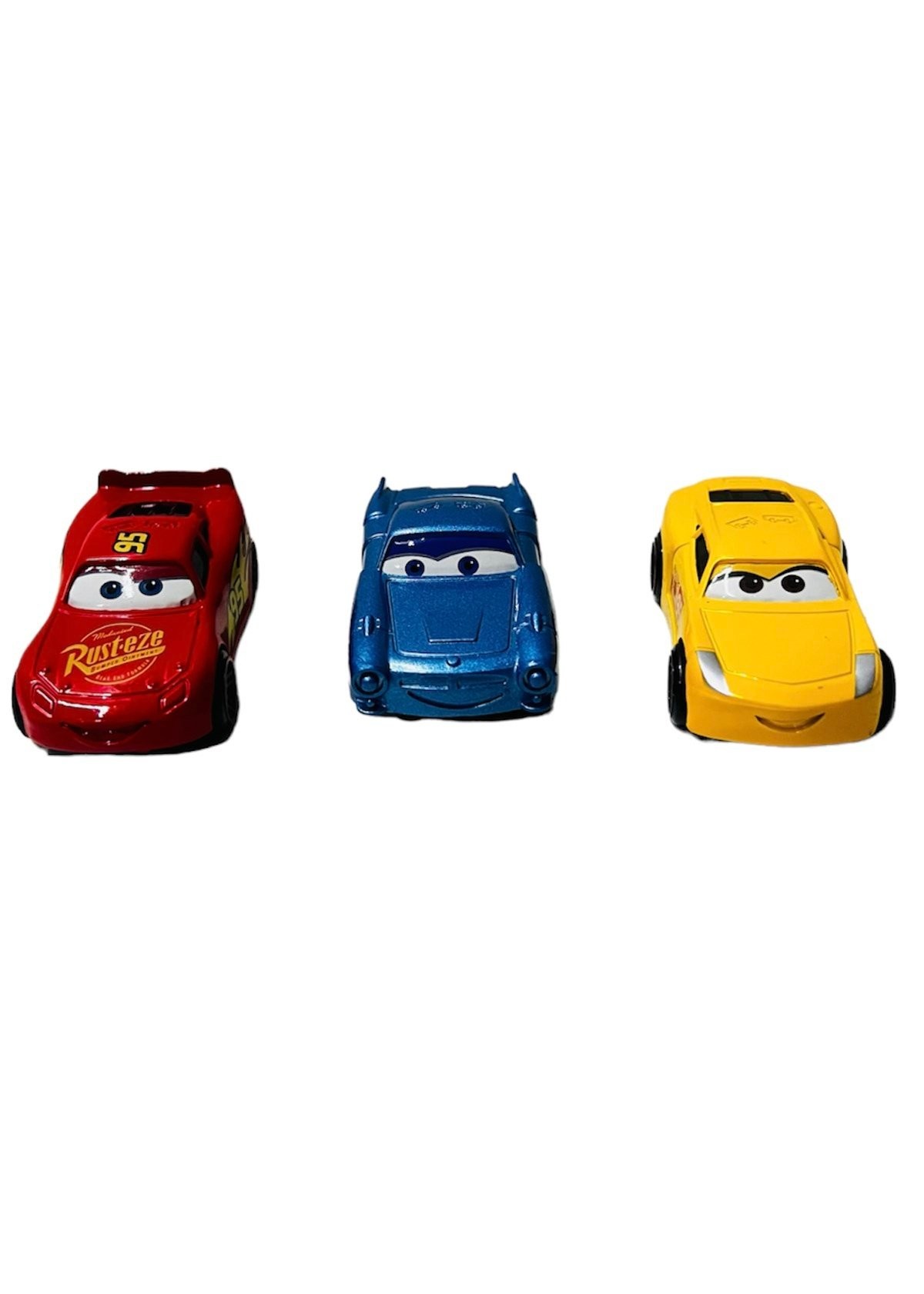 Cars Şimşek Mcqueen 3'lü Metal Araba
