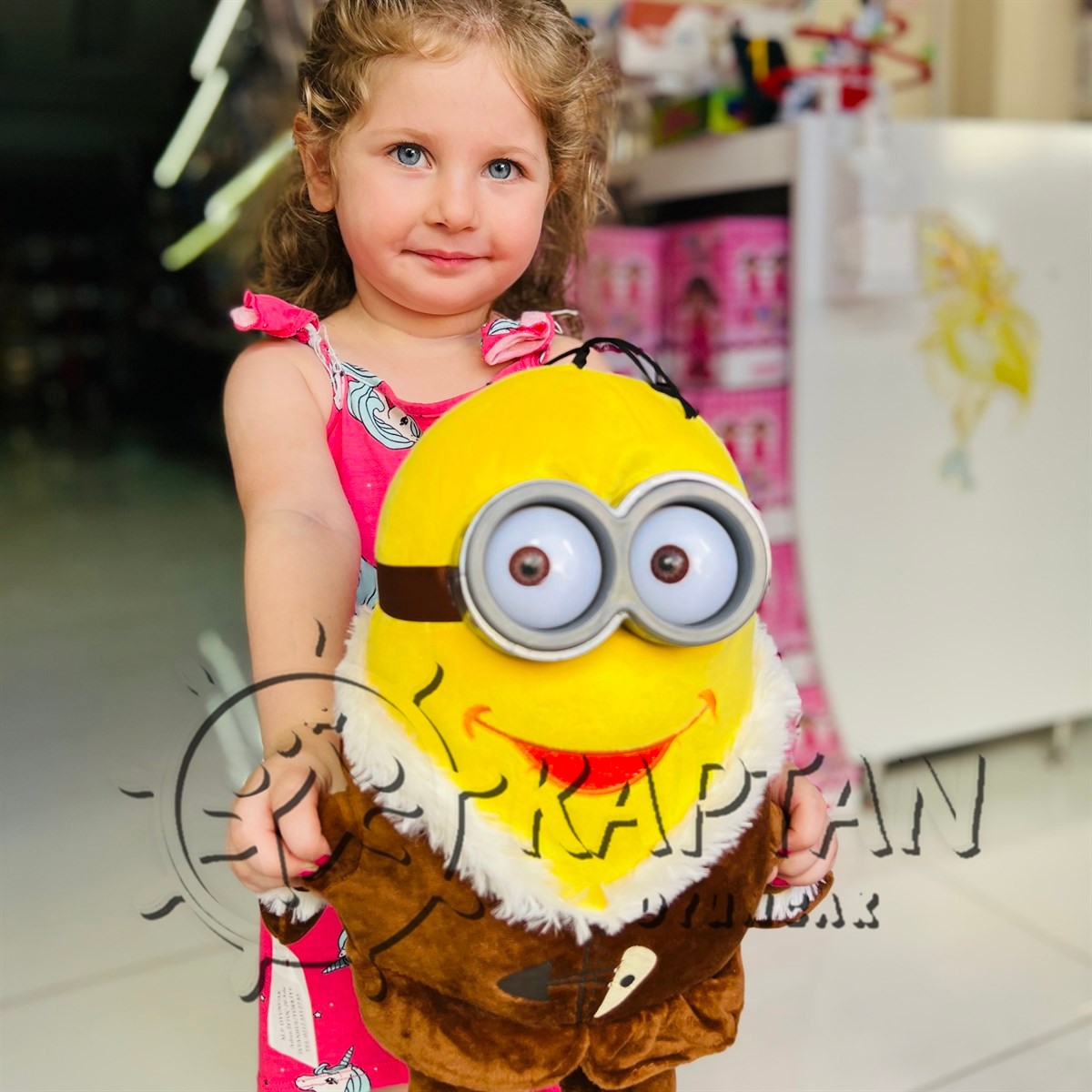 Minions Sesli Peluş Kahverengi - Peluş Minyon Oyuncak