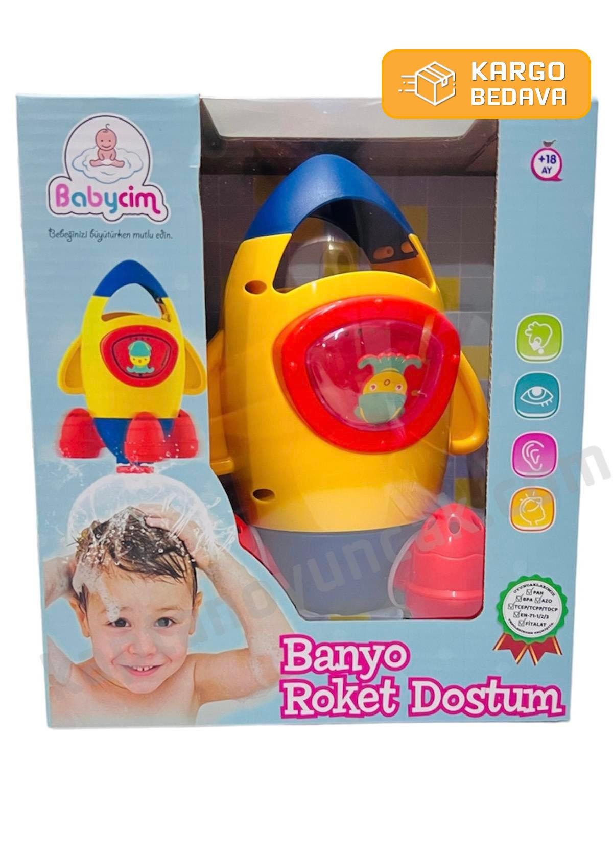 Babycim Banyo Zamanı Roket Oyuncak