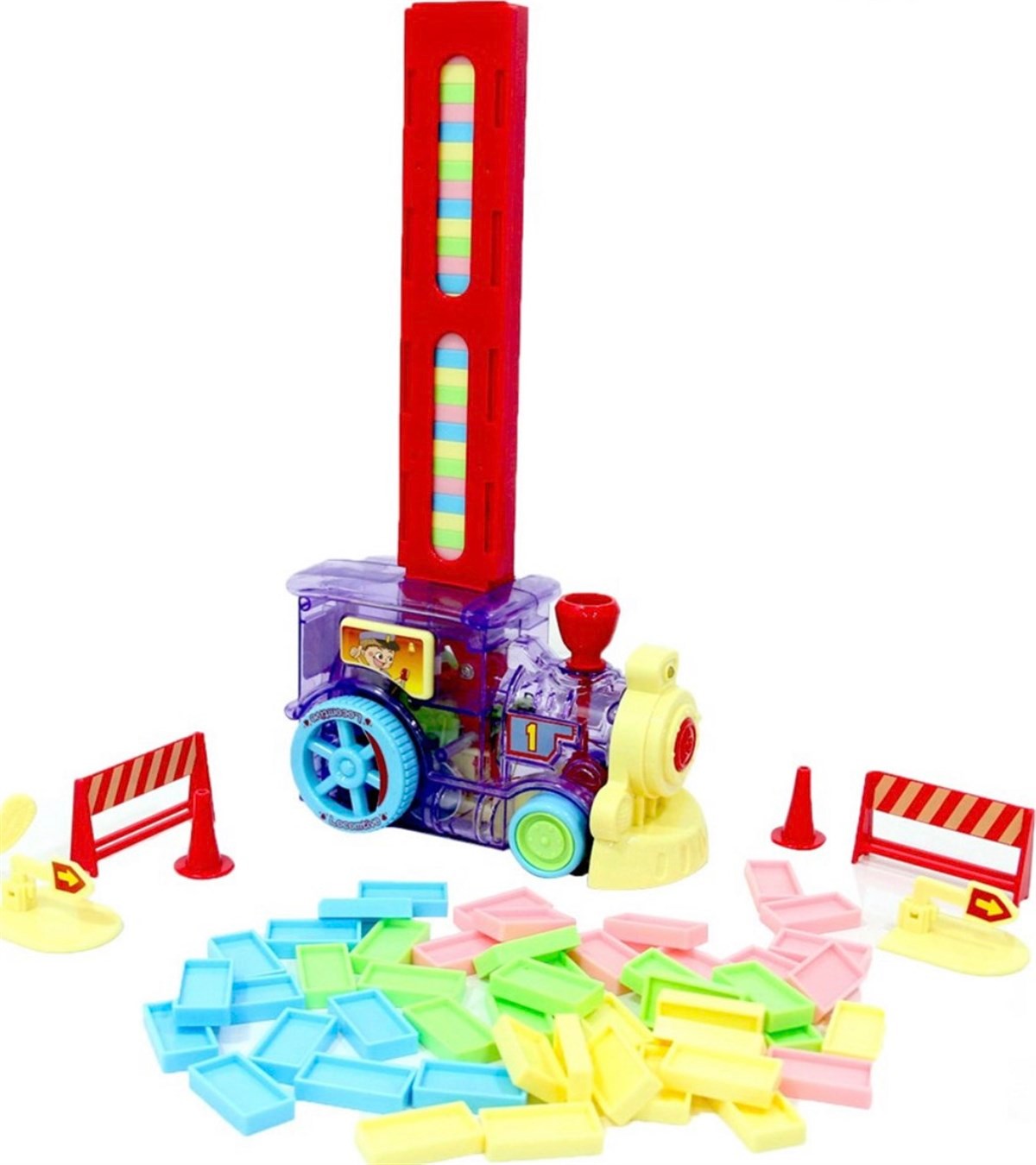 Can Toys Domino Taşı Dizen Tren