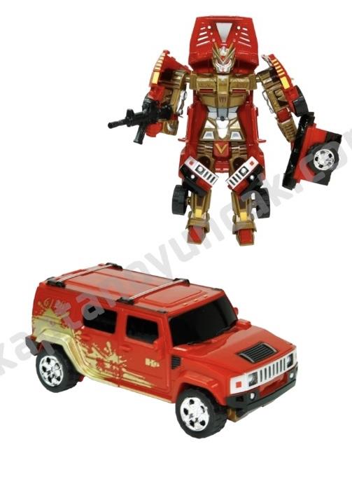 Vardem Sesli Işıklı Robota Dönüşebilen Araba #2