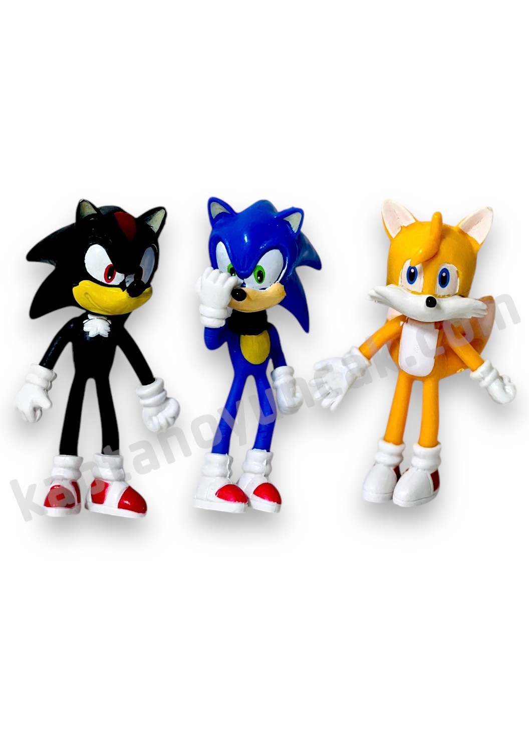 Süper Sonic ve Arkadaşları 8'li Figür Oyuncak Seti