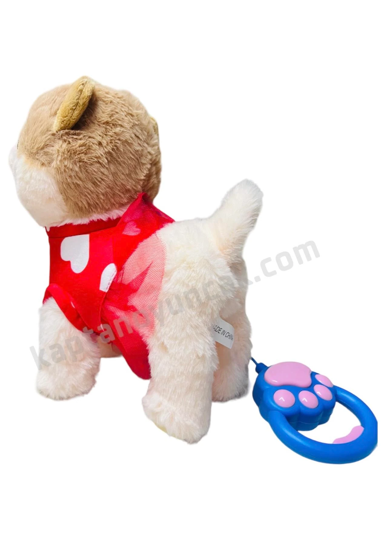 Süslü Köpek Pilli Kumandalı Sesli Yürüyen Sevimli Köpek